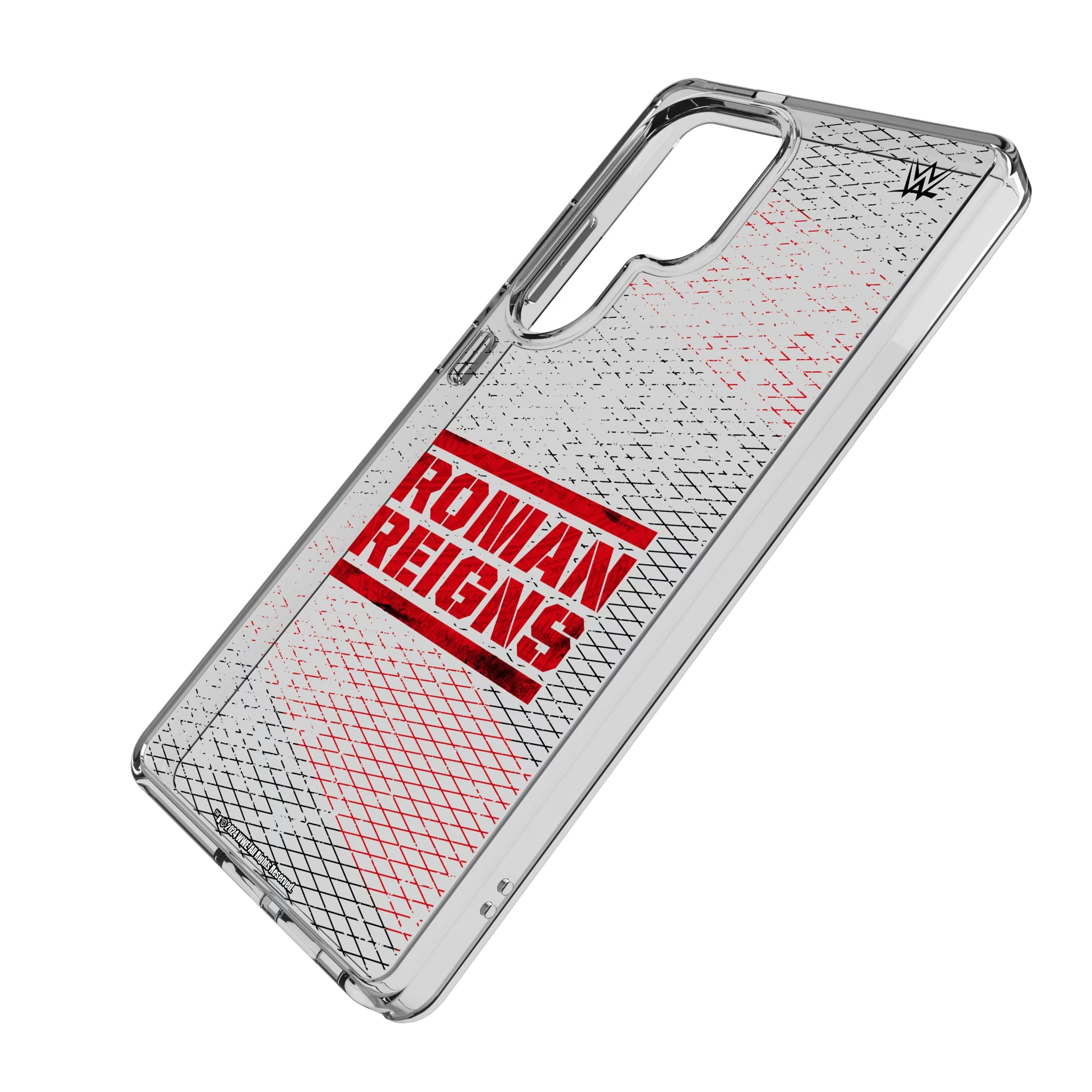 Roman Reigns Steel Galaxy Clear Phone Case for Samsung Galaxy - Isometric View