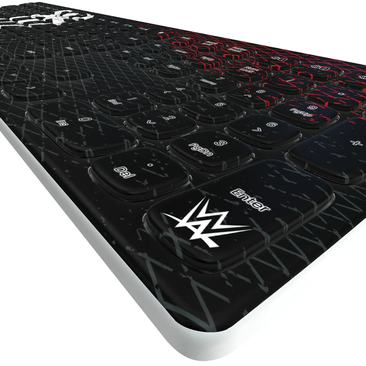 Roman Reigns Steel KKB605 Curved Wireless Keyboard - Detail