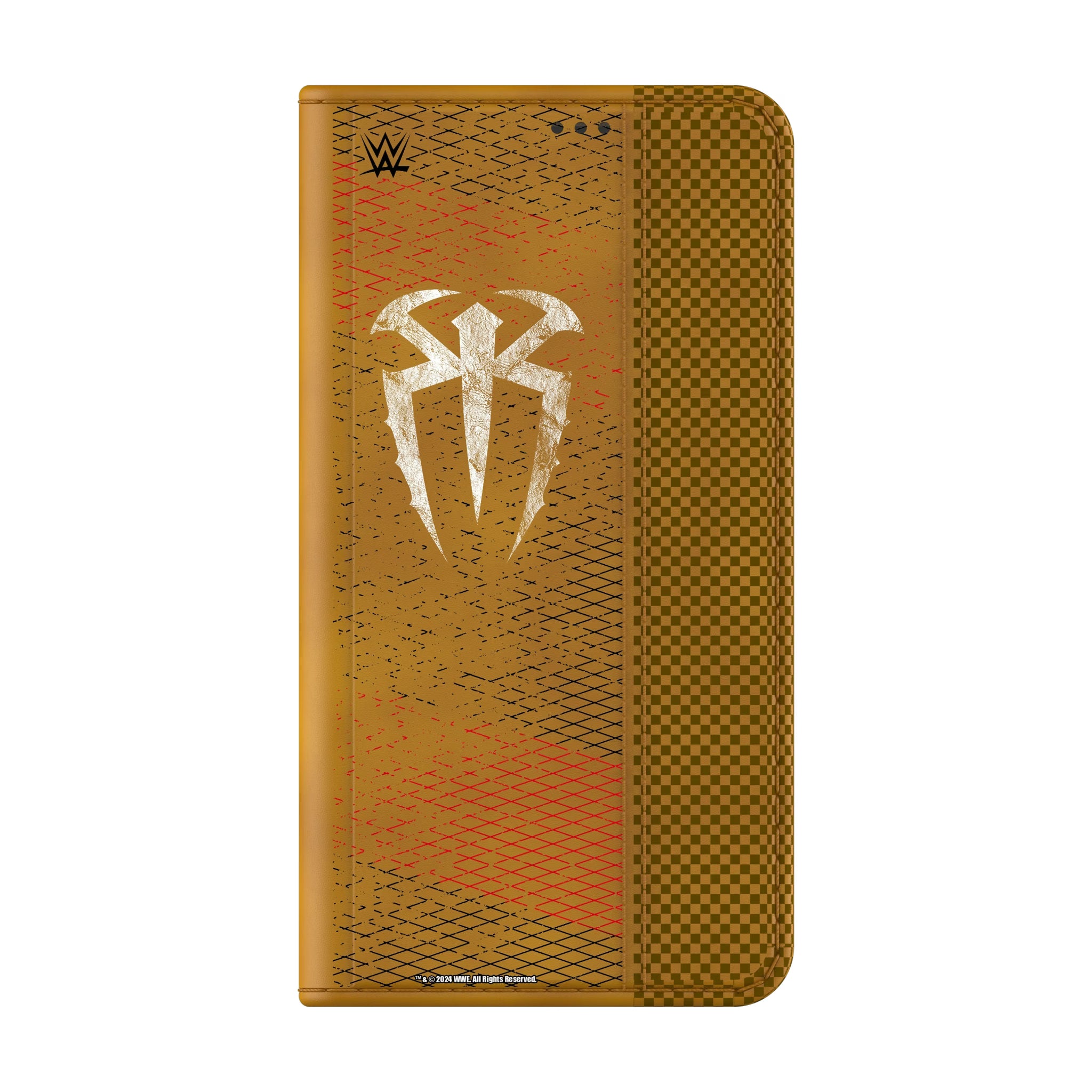 Roman Reigns Steel Galaxy Folio Phone Case for Samsung Galaxy
