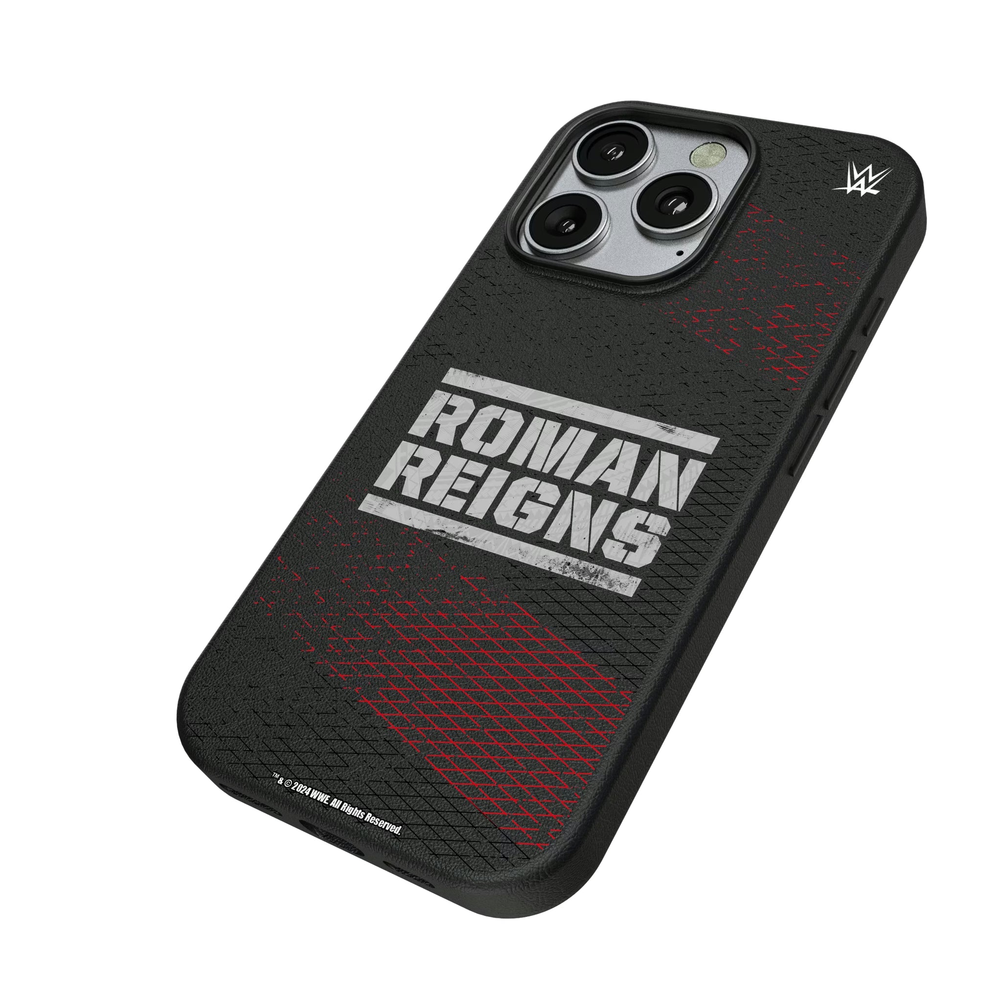 Roman Reigns Steel iPhone MagSafe Compatible Phone Case for Apple iPhone - Isometric View