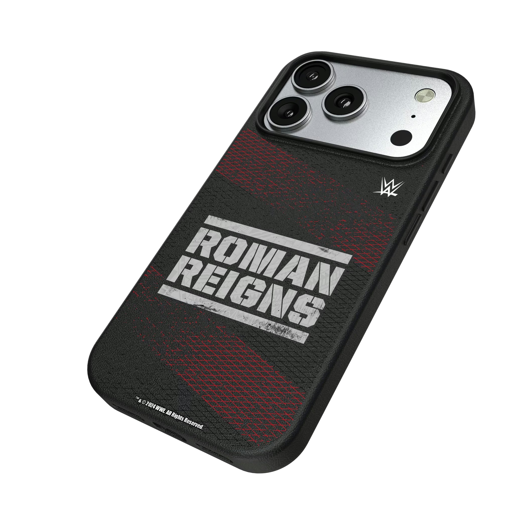Roman Reigns Steel iPhone MagSafe Compatible Phone Case for Apple iPhone - Isometric View#Device_iPhone 17 Pro