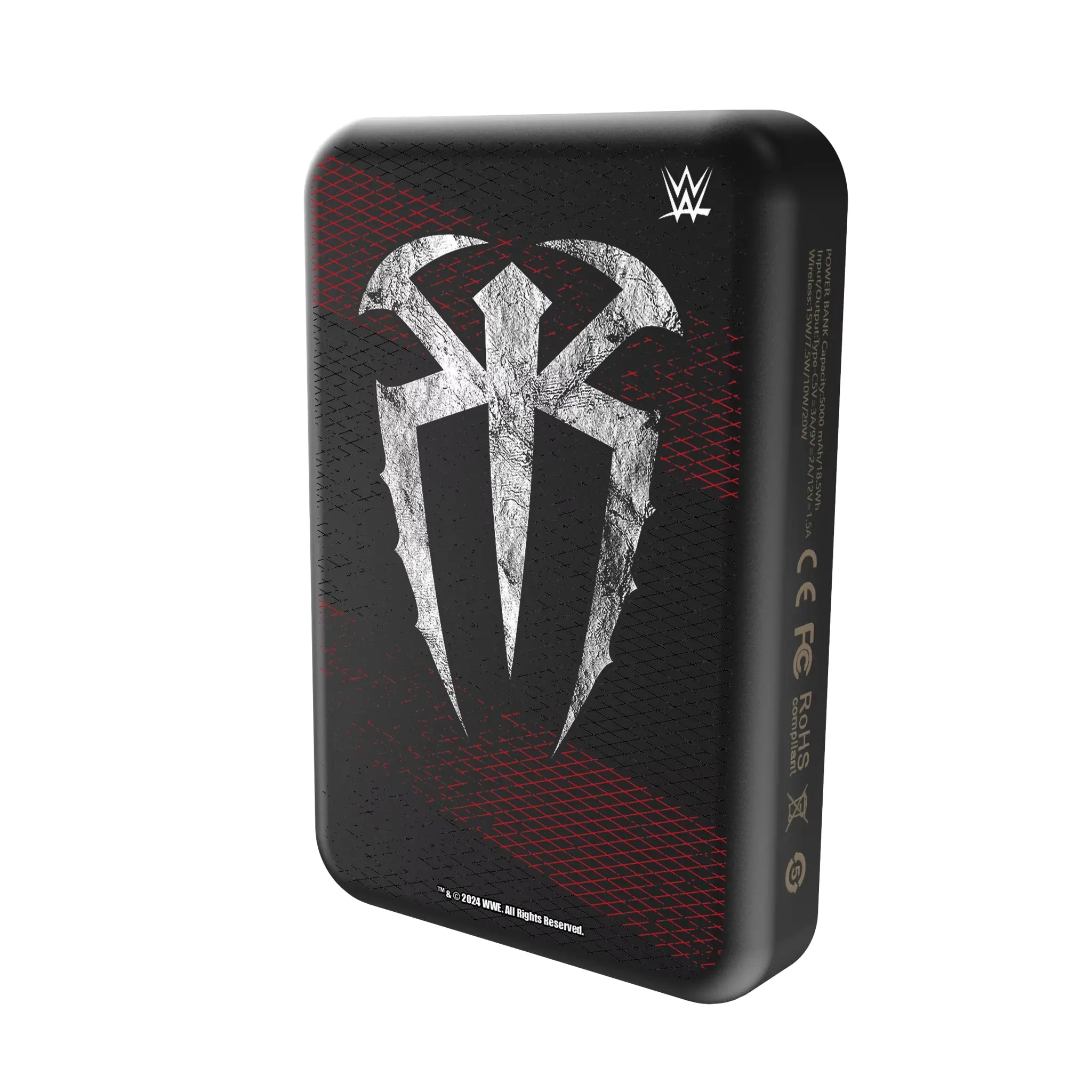 Roman Reigns Steel Wireless Mag Power Bank
