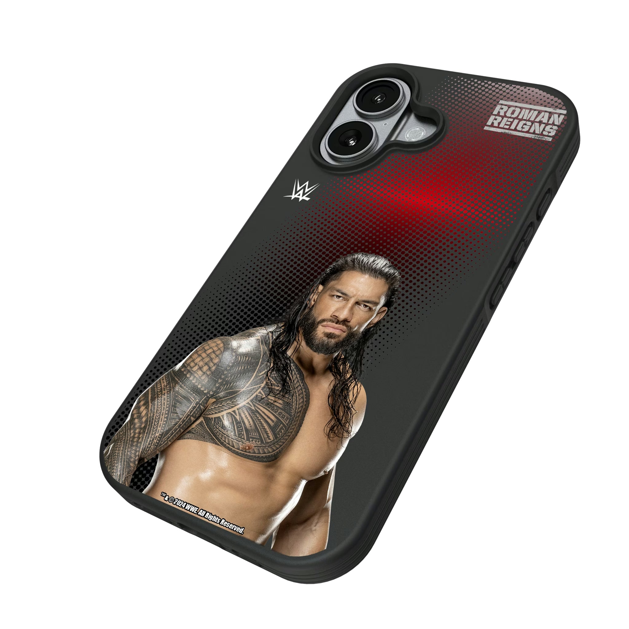 Roman Reigns Superstar iPhone Bump Phone Case for Apple iPhone - Isometric View#Device_iPhone 17