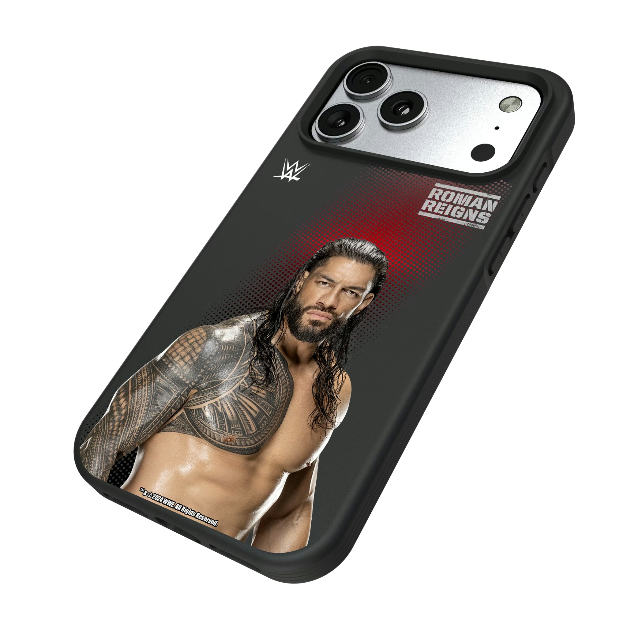 Roman Reigns Superstar iPhone Bump Phone Case for Apple iPhone - Isometric View#Device_iPhone 17 Pro Max