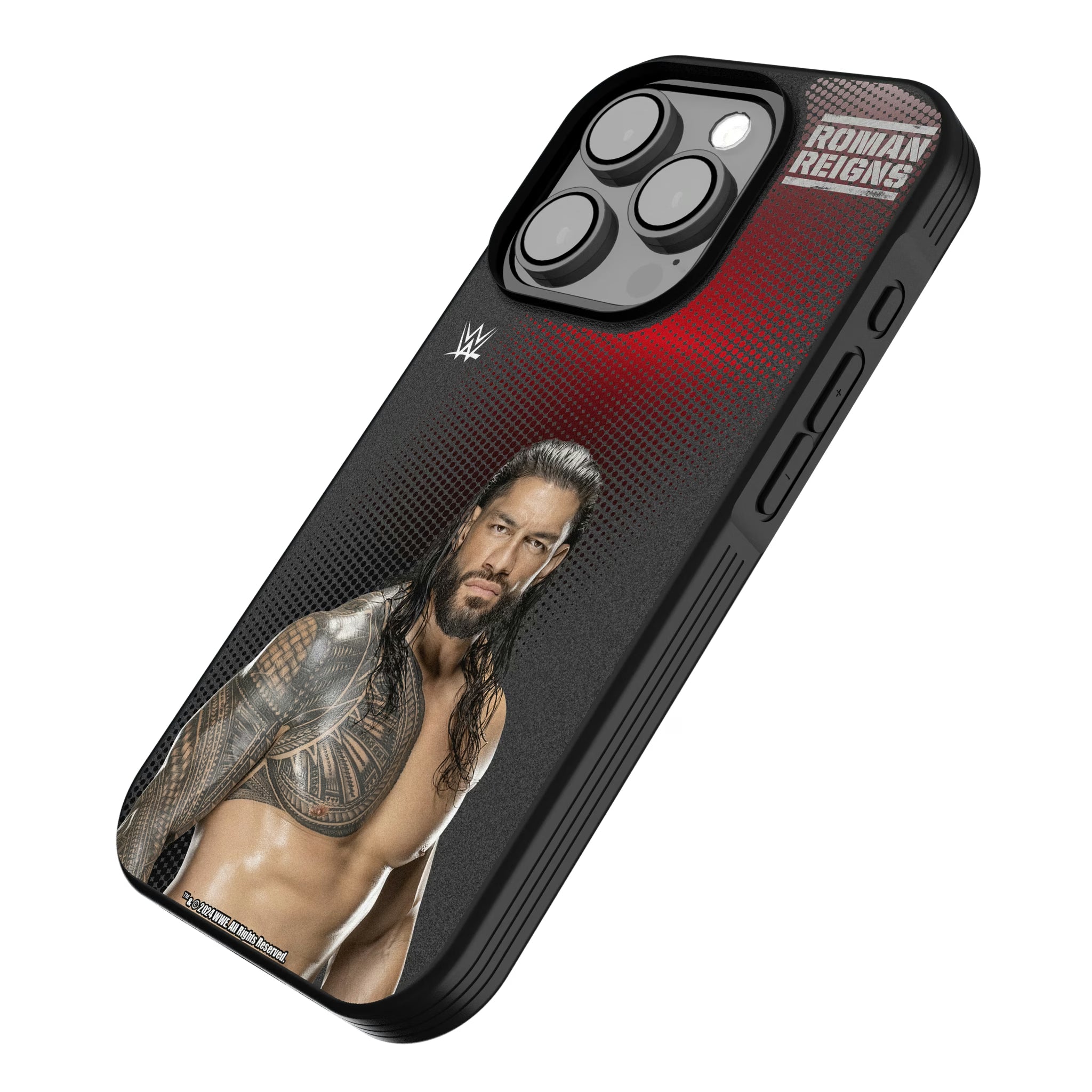 Roman Reigns Superstar iPhone Bump Phone Case for Apple iPhone - Isometric View