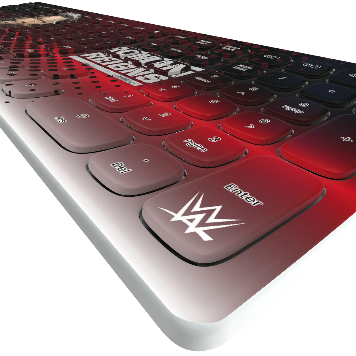 Roman Reigns Superstar KKB605 Curved Wireless Keyboard - Detail
