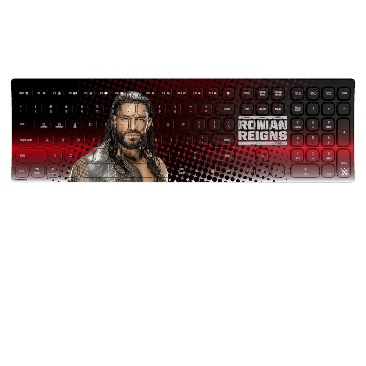 Roman Reigns Superstar KKB605 Curved Wireless Keyboard