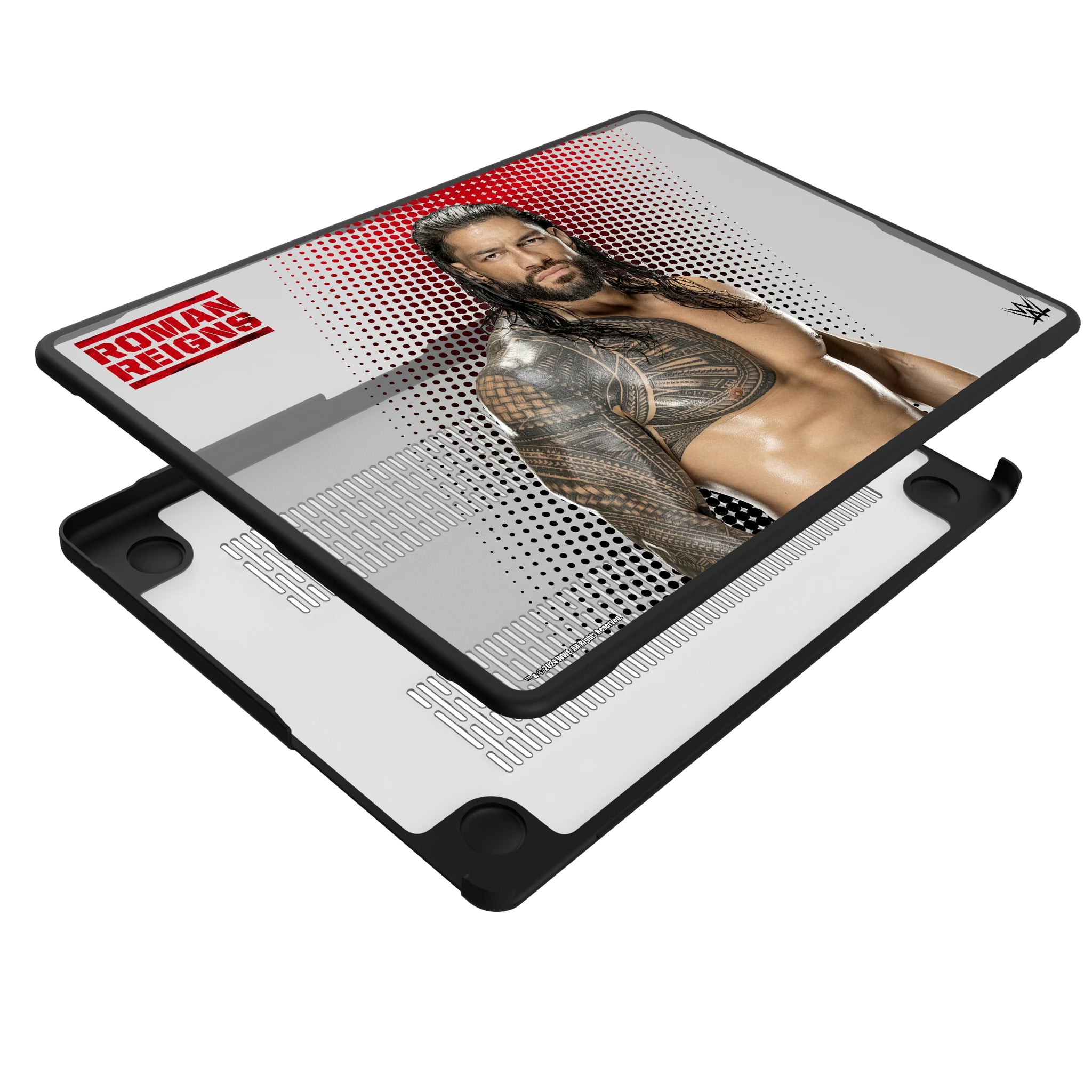 Roman Reigns Superstar MacBook Laptop Case for Apple MacBook - Isometric View#Device_MacBook Pro (14-inch, 2021) / MacBook Pro (14-inch, 2023) / MacBook Pro (14-inch, 2024)