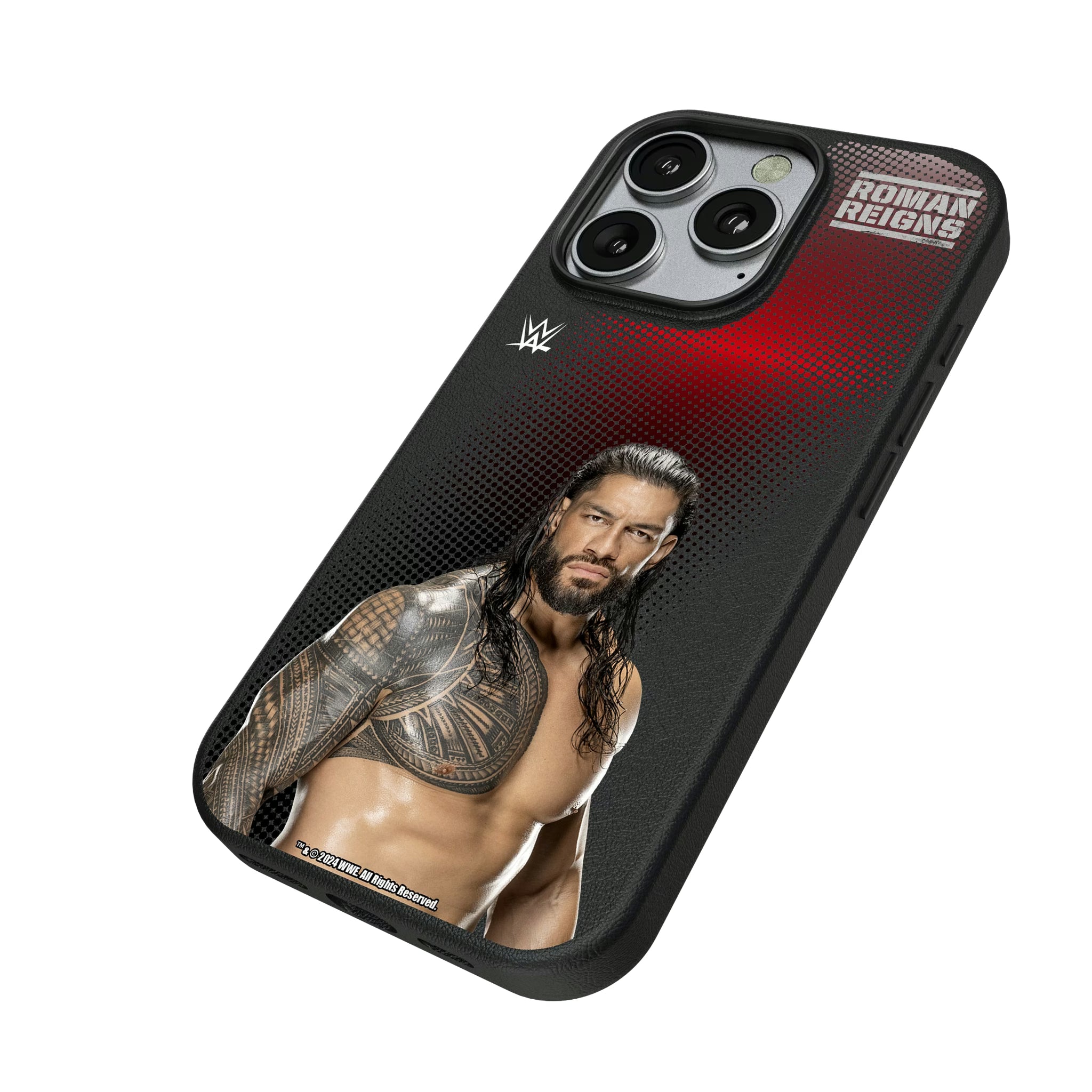 Roman Reigns Superstar iPhone MagSafe Compatible Phone Case for Apple iPhone - Isometric View