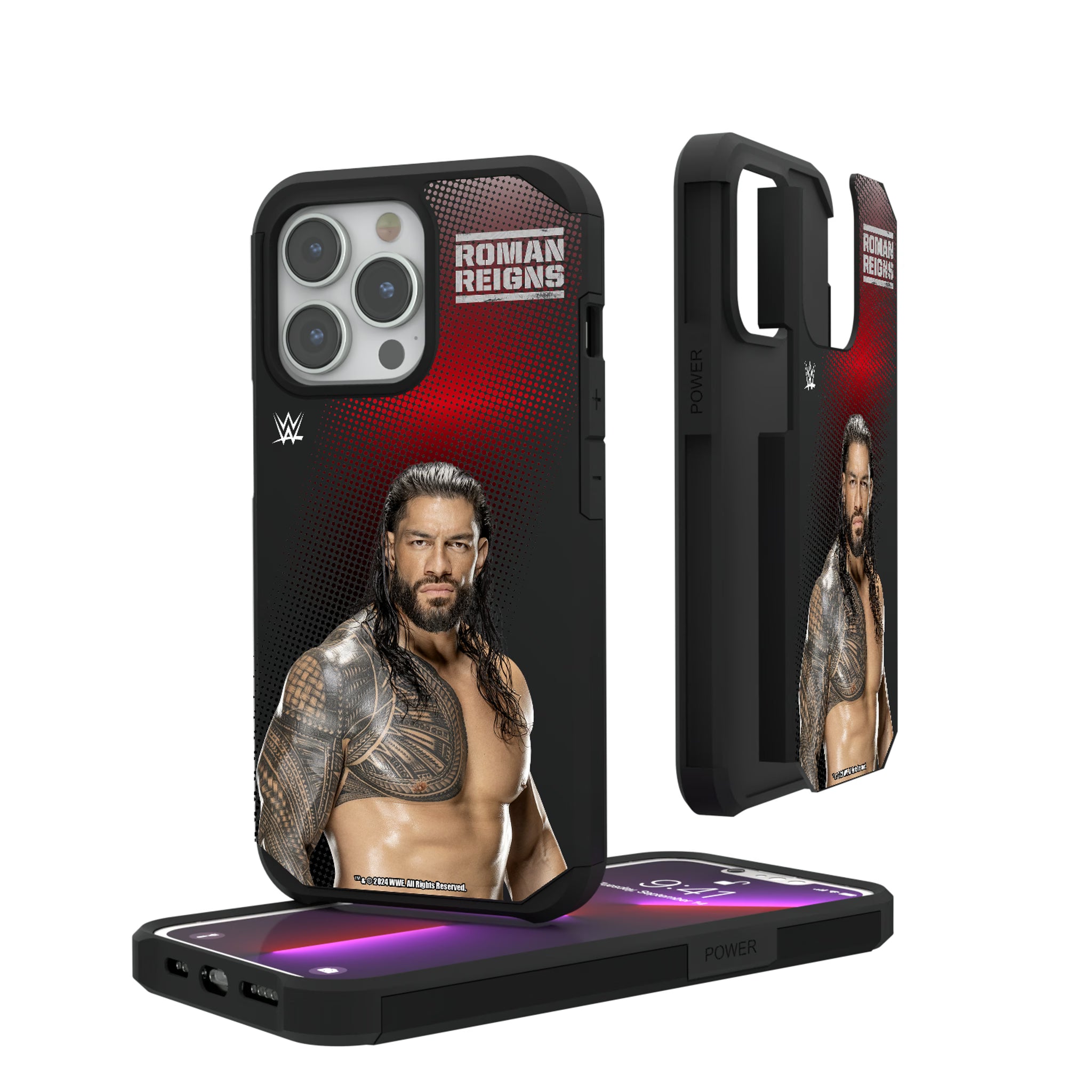 Roman Reigns Superstar iPhone Rugged Phone Case for Apple iPhone#Device_iPhone 13 Pro