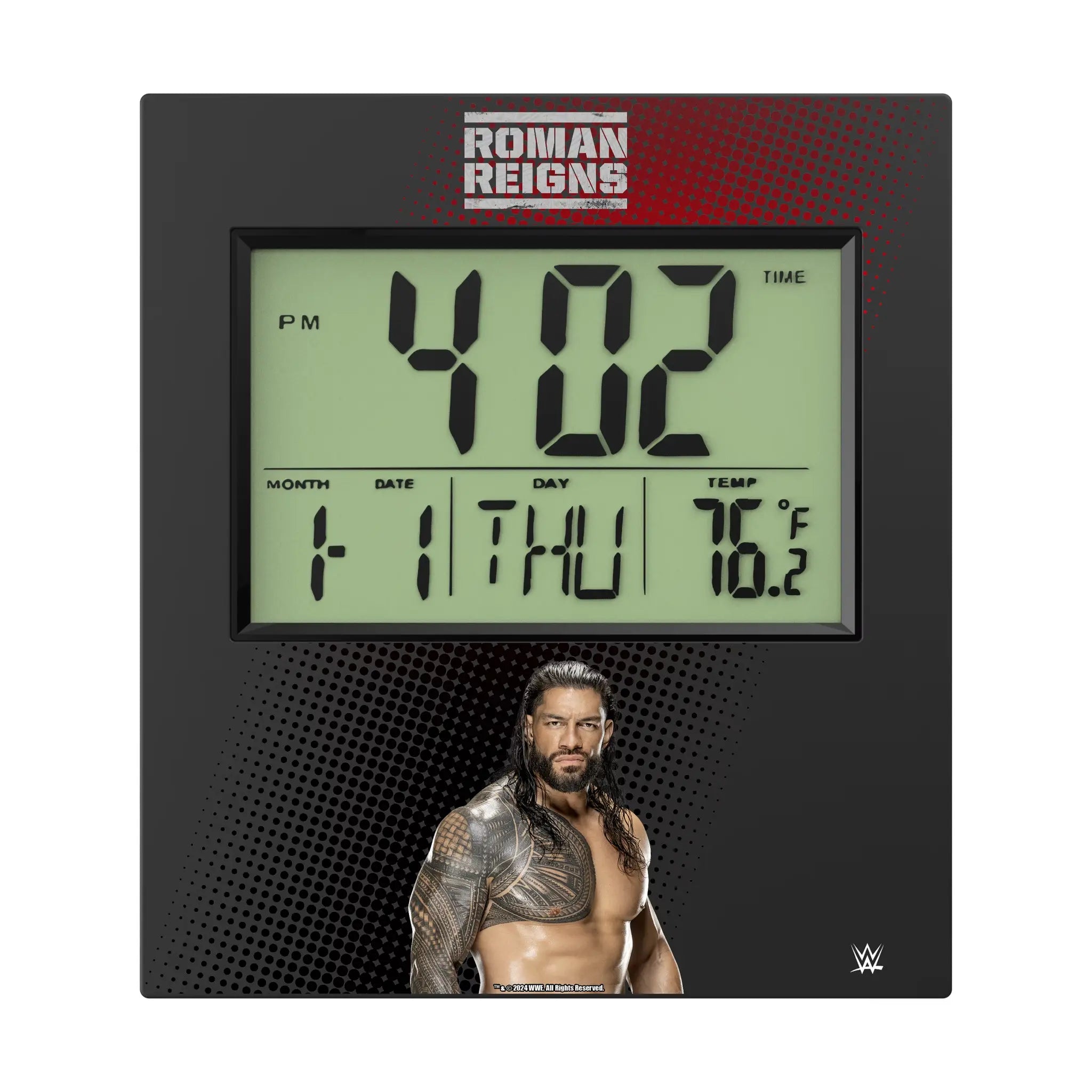 Roman Reigns Superstar Wall Clock