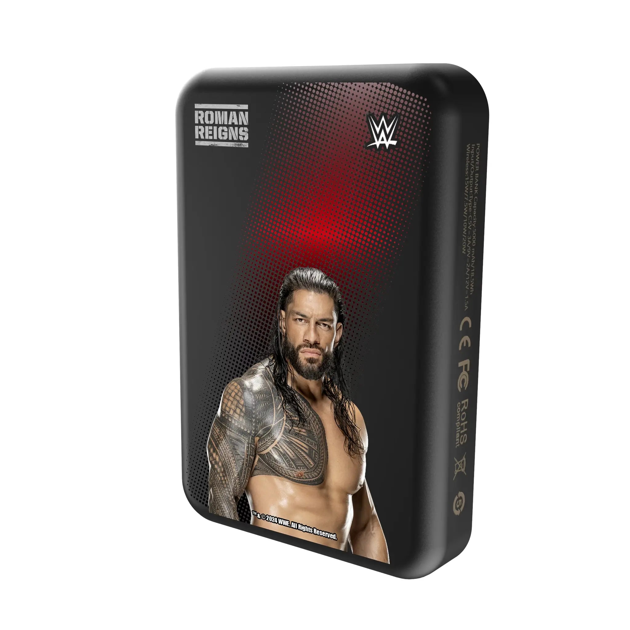 Roman Reigns Superstar Wireless Mag Power Bank