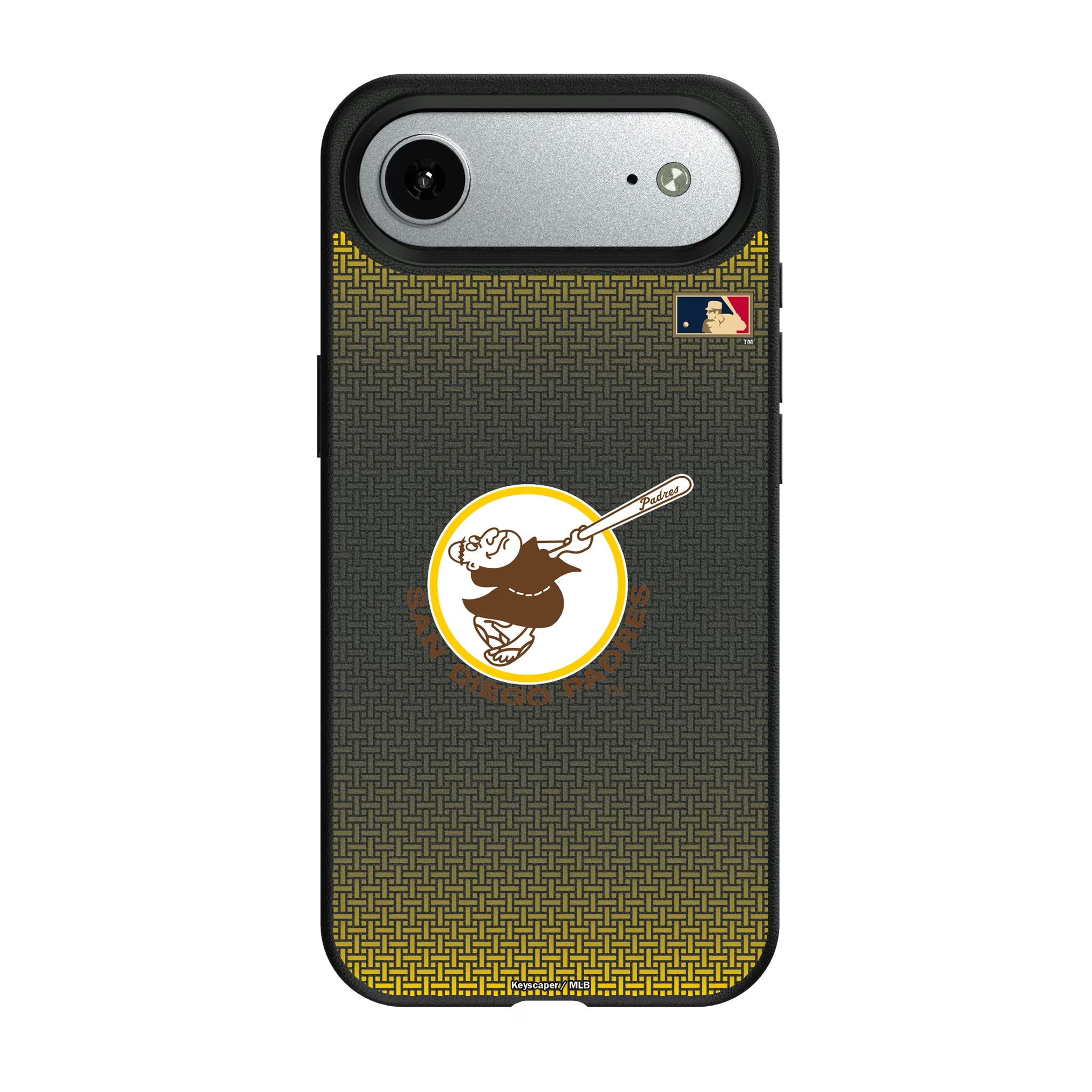 San Diego Padres 1969-1984 - Cooperstown Collection Linen iPhone MagSafe Compatible Phone Case for Apple iPhone#Device_iPhone Air