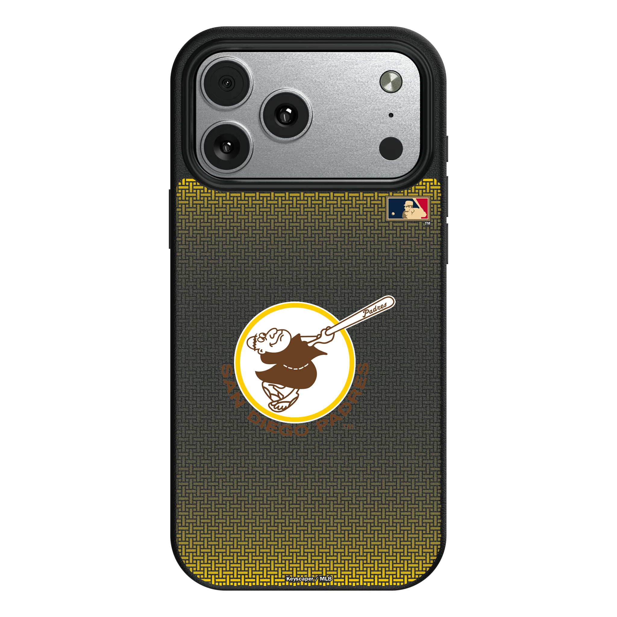 San Diego Padres 1969-1984 - Cooperstown Collection Linen iPhone MagSafe Compatible Phone Case for Apple iPhone#Device_iPhone 17 Pro Max