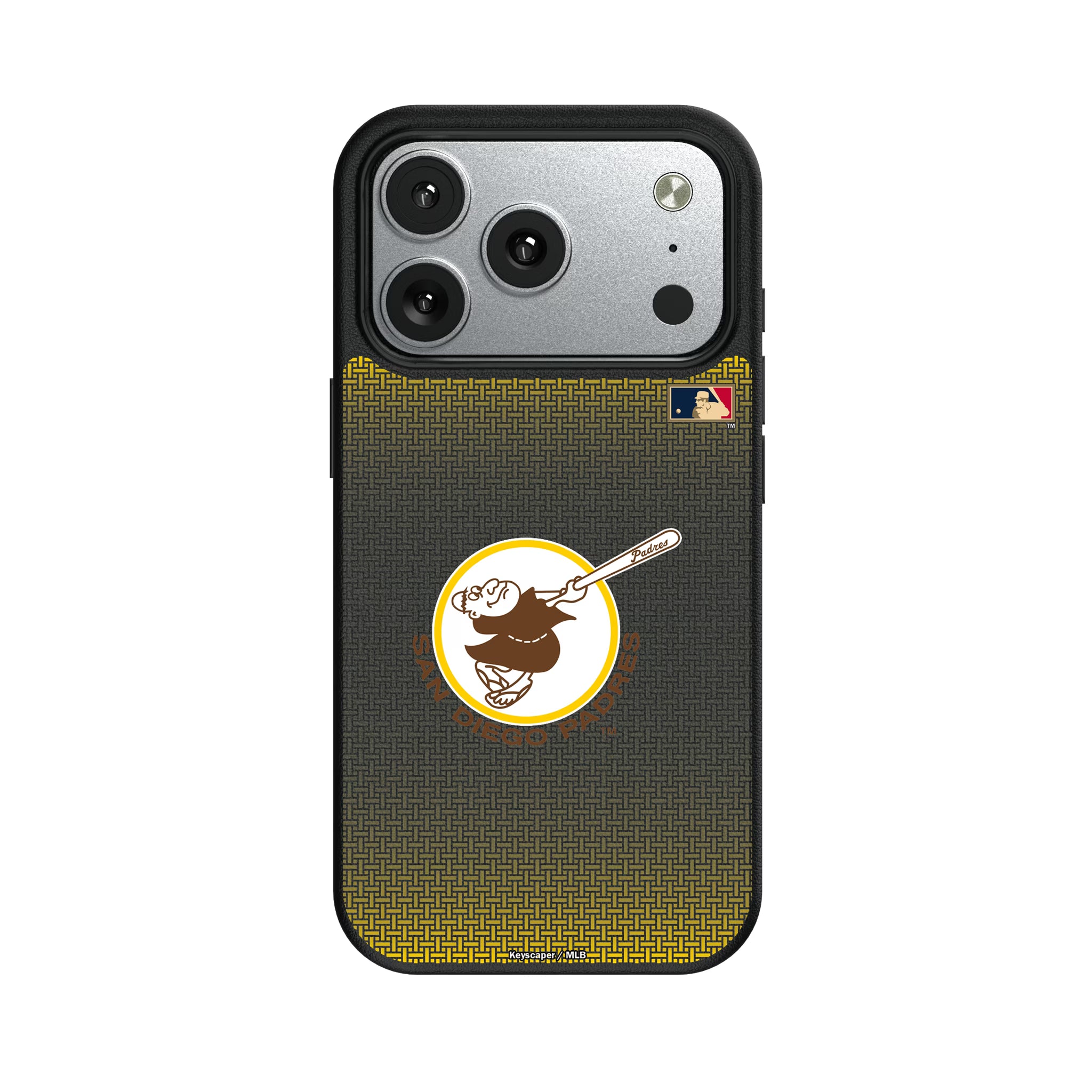 San Diego Padres 1969-1984 - Cooperstown Collection Linen iPhone MagSafe Compatible Phone Case for Apple iPhone#Device_iPhone 17 Pro