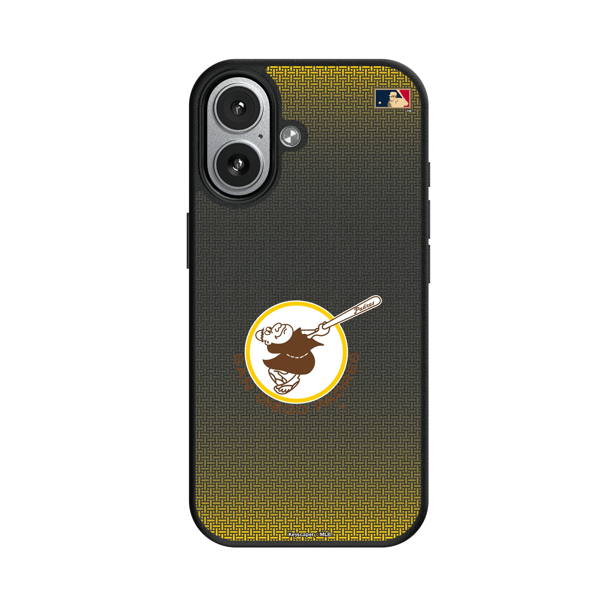 San Diego Padres 1969-1984 - Cooperstown Collection Linen iPhone MagSafe Compatible Phone Case for Apple iPhone#Device_iPhone 17