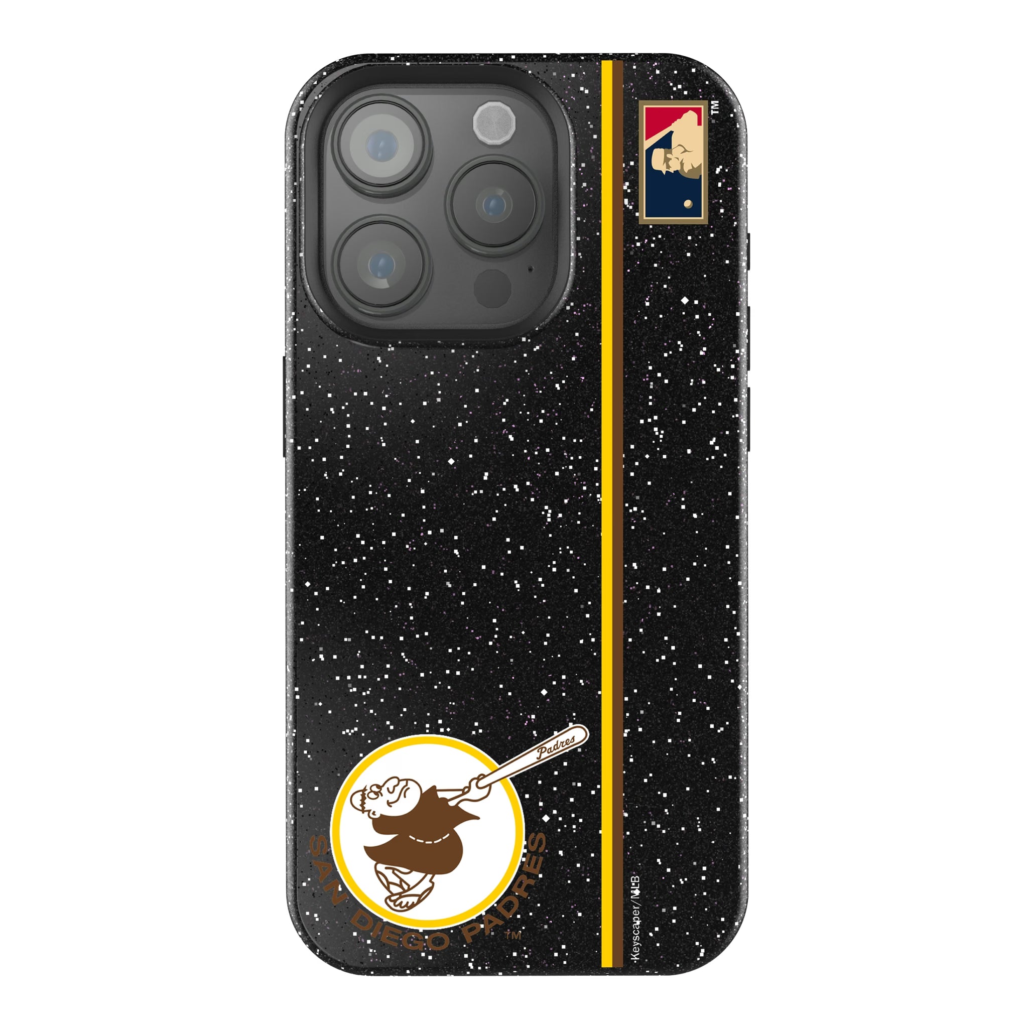 San Diego Padres 1969-1984 - Cooperstown Collection Sidebar iPhone Bling Phone Case for Apple iPhone