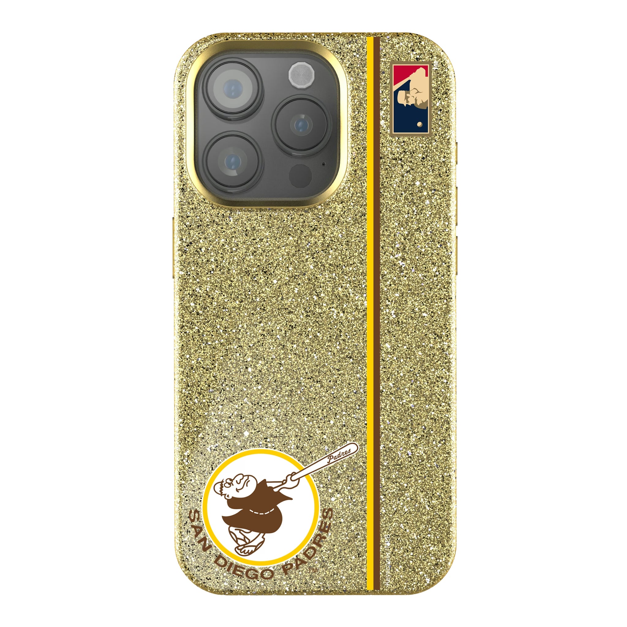San Diego Padres 1969-1984 - Cooperstown Collection Sidebar iPhone Bling Phone Case for Apple iPhone