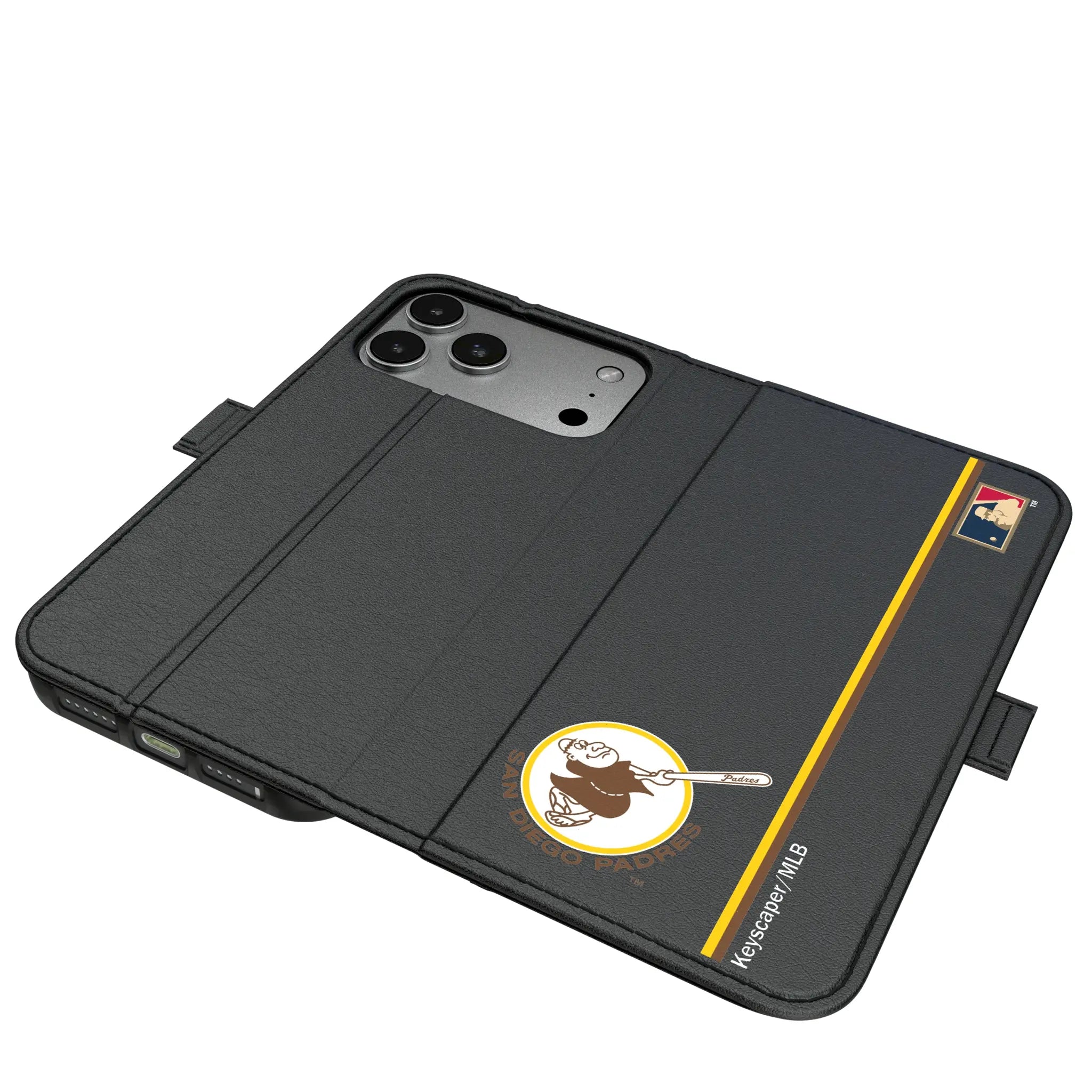 San Diego Padres 1969-1984 - Cooperstown Collection Sidebar iPhone Folio Phone Case for Apple iPhone#Device_iPhone 17 Pro Max