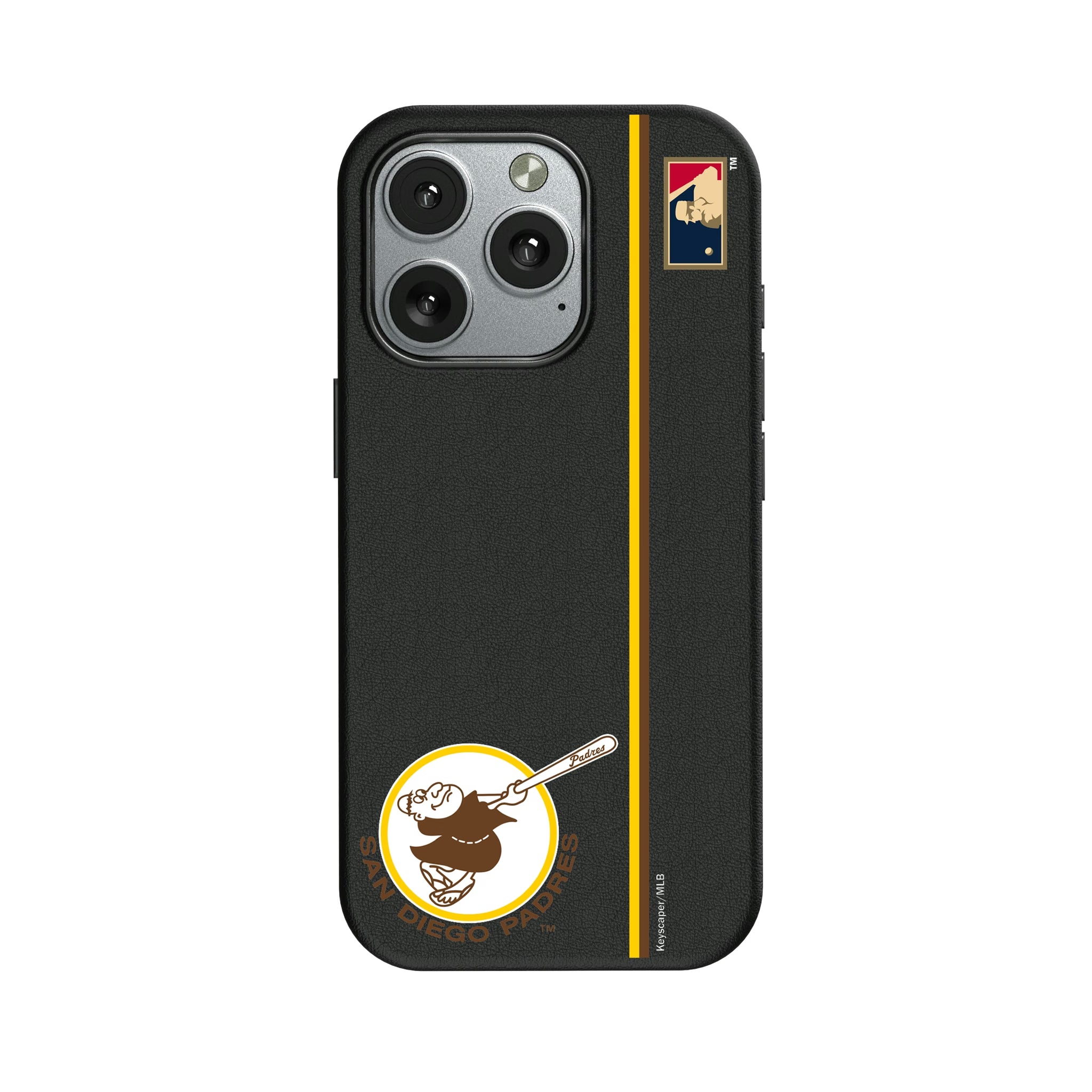 San Diego Padres 1969-1984 - Cooperstown Collection Sidebar iPhone MagSafe Compatible Phone Case for Apple iPhone