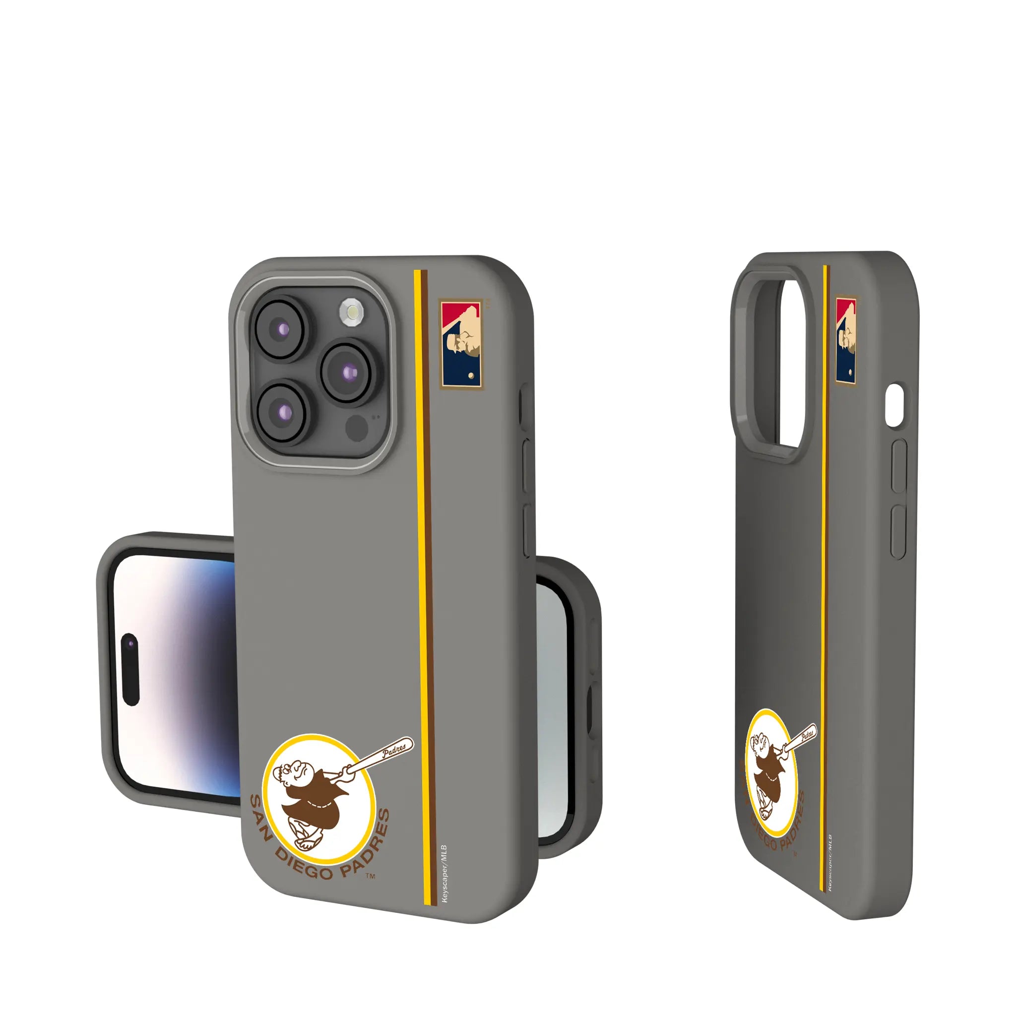 San Diego Padres 1969-1984 - Cooperstown Collection Sidebar iPhone Soft Touch Phone Case for Apple iPhone