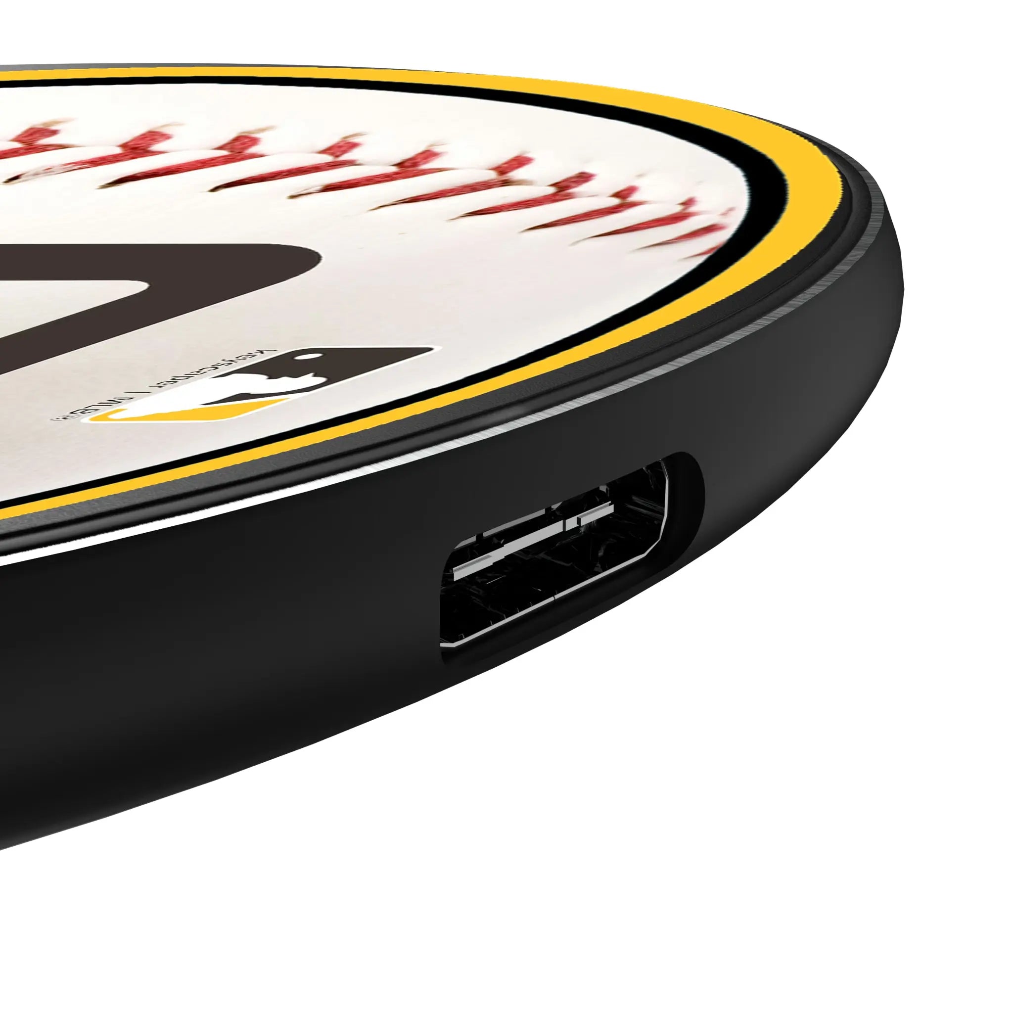 San Diego Padres Baseball 15-Watt Wireless Charger - Detail
