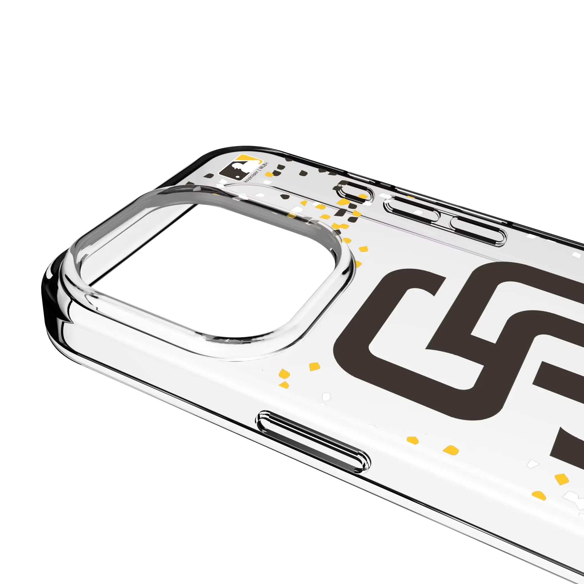 San Diego Padres Confetti iPhone Clear Phone Case for Apple iPhone - Detail