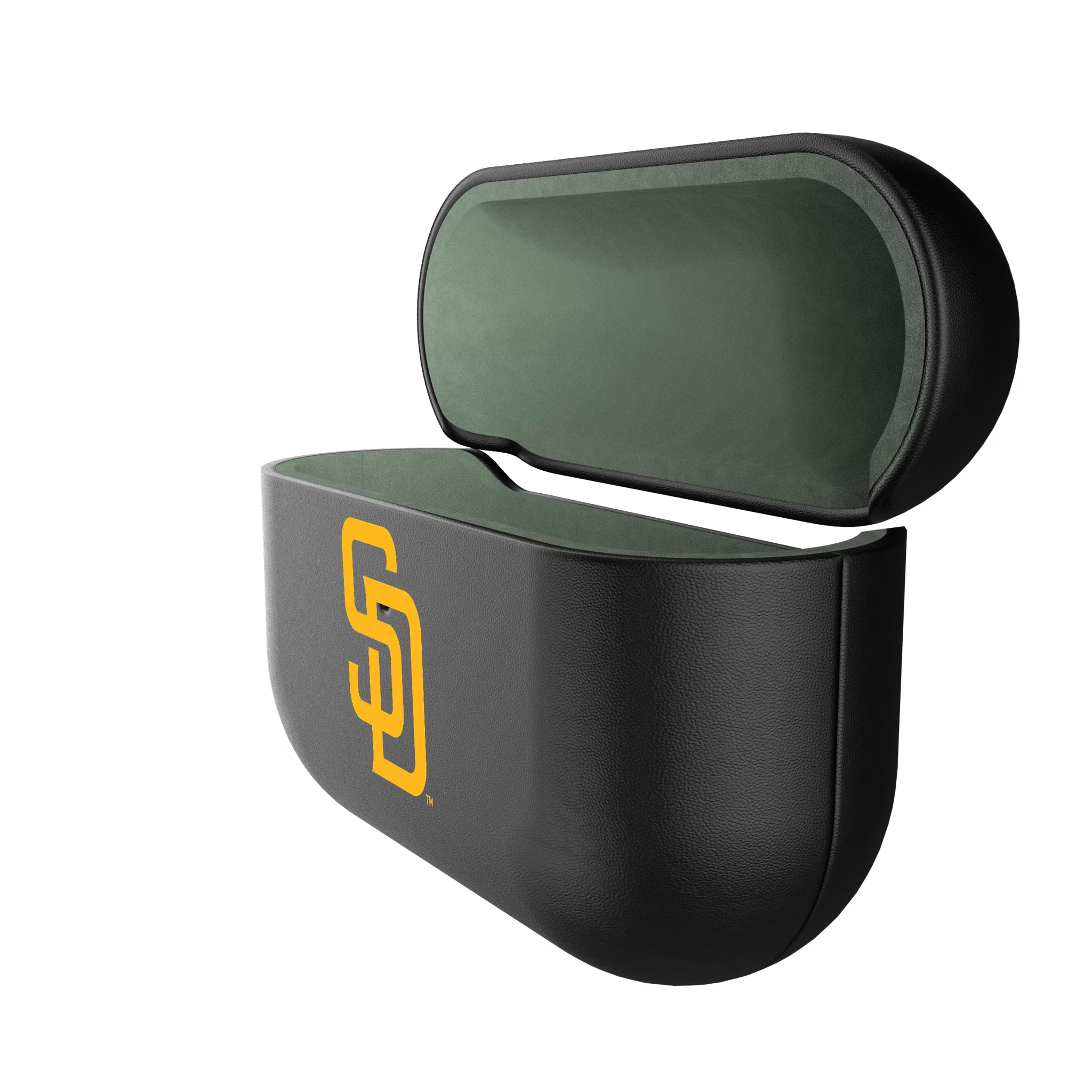 San Diego Padres Insignia AirPods AirPod Case Cover - Isometric View#Device_AirPods Pro 1st Gen