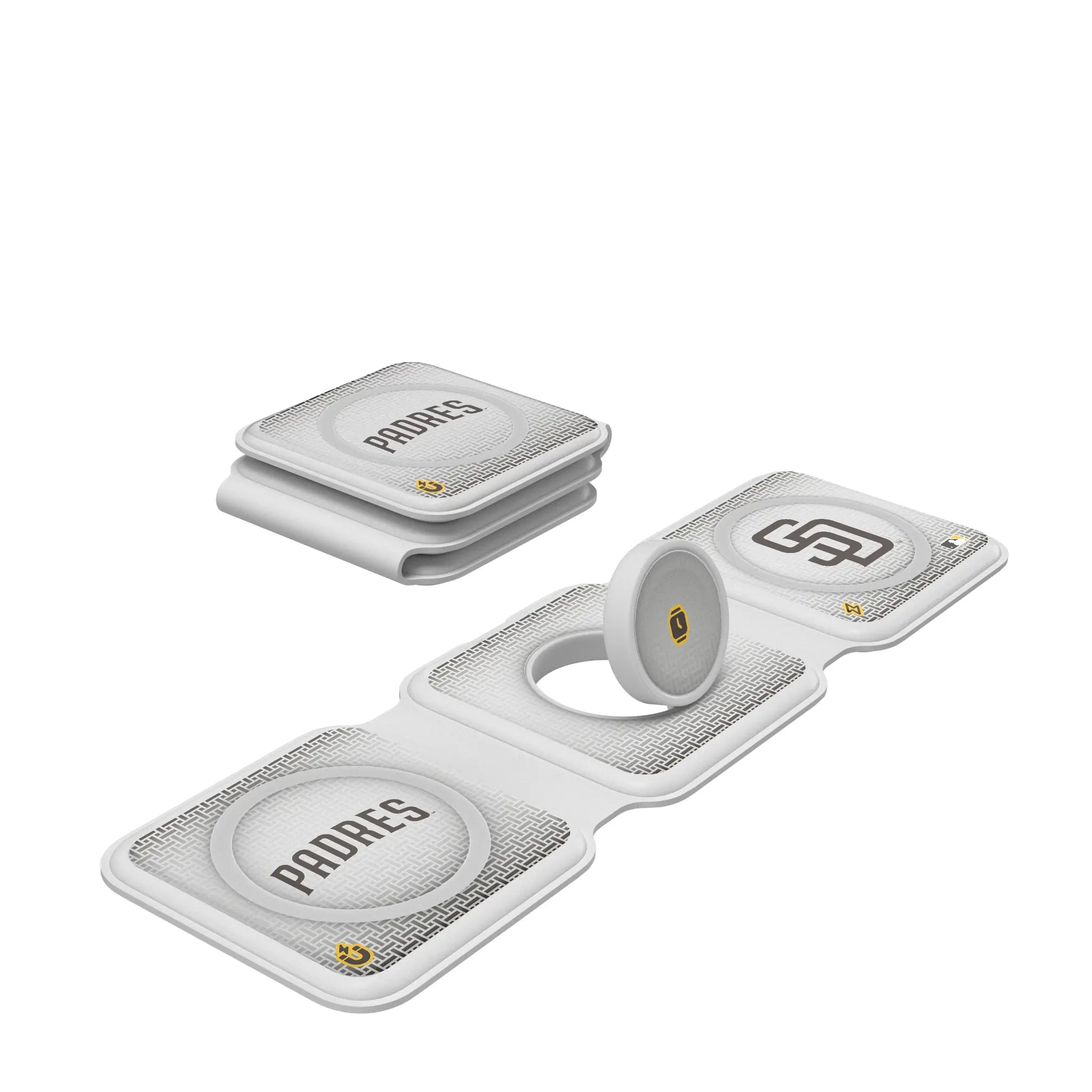 San Diego Padres Linen Foldable 3 in 1 Charger