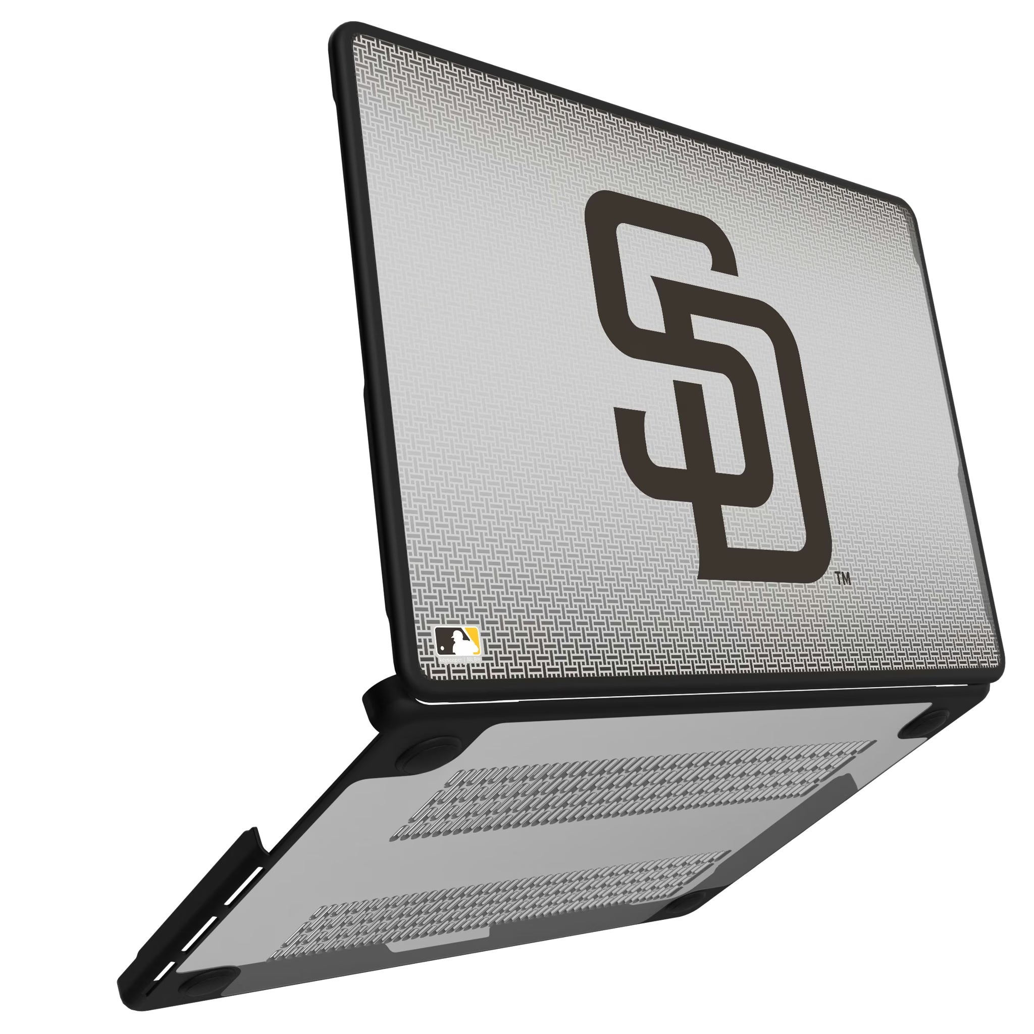 San Diego Padres Linen MacBook Laptop Case for Apple MacBook#Device_MacBook Pro (14-inch, 2021) / MacBook Pro (14-inch, 2023) / MacBook Pro (14-inch, 2024)