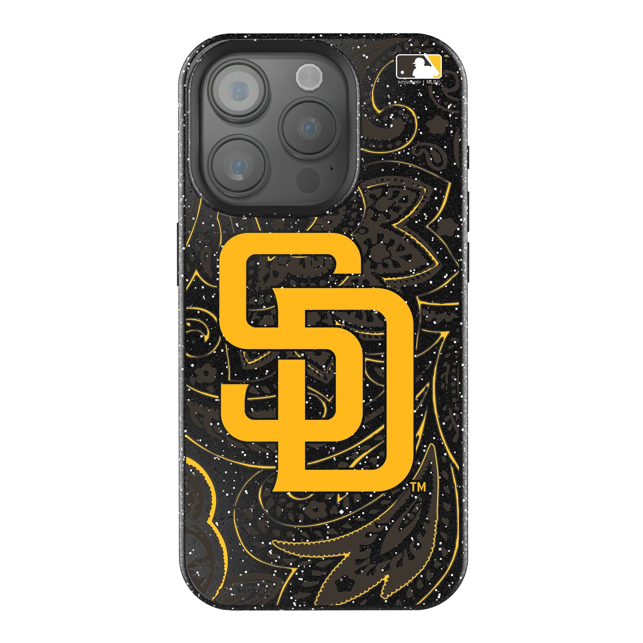 San Diego Padres Paisley iPhone Bling Phone Case for Apple iPhone