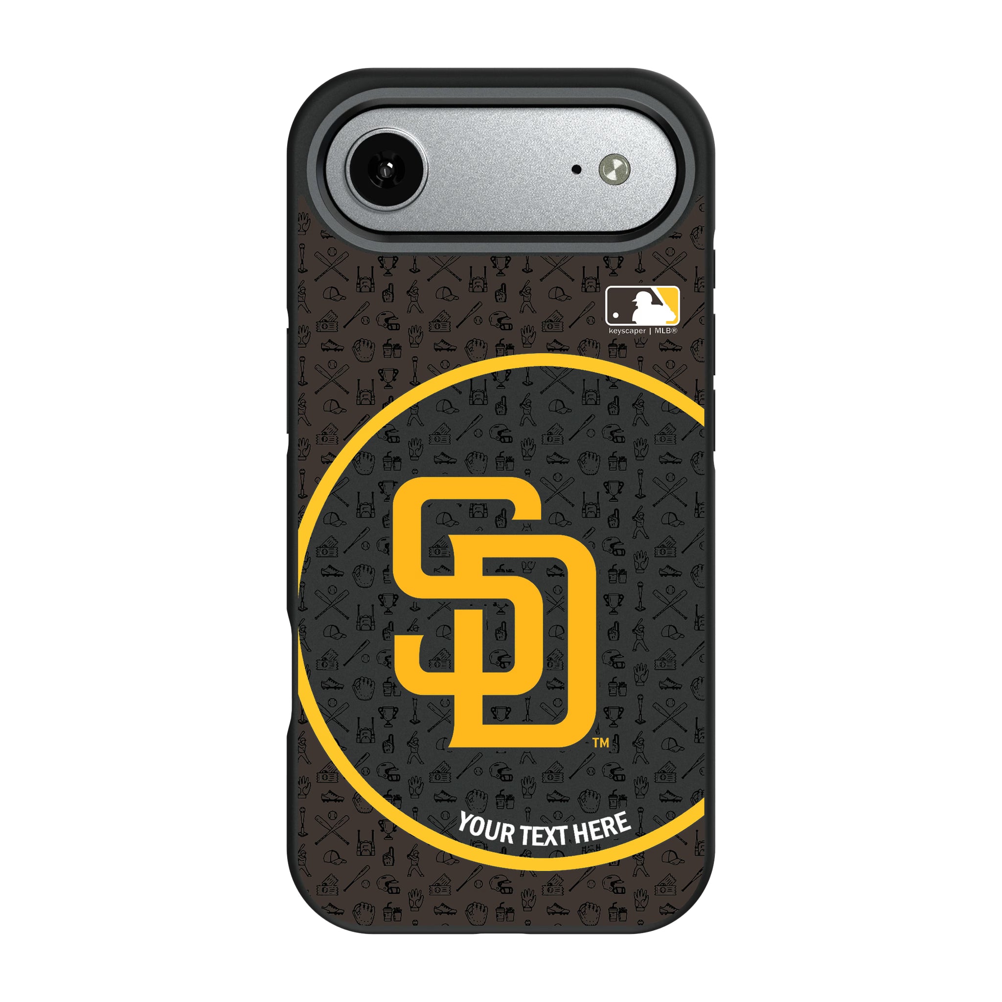 San Diego Padres Personalized Circle iPhone Bump Phone Case for Apple iPhone#Device_iPhone Air
