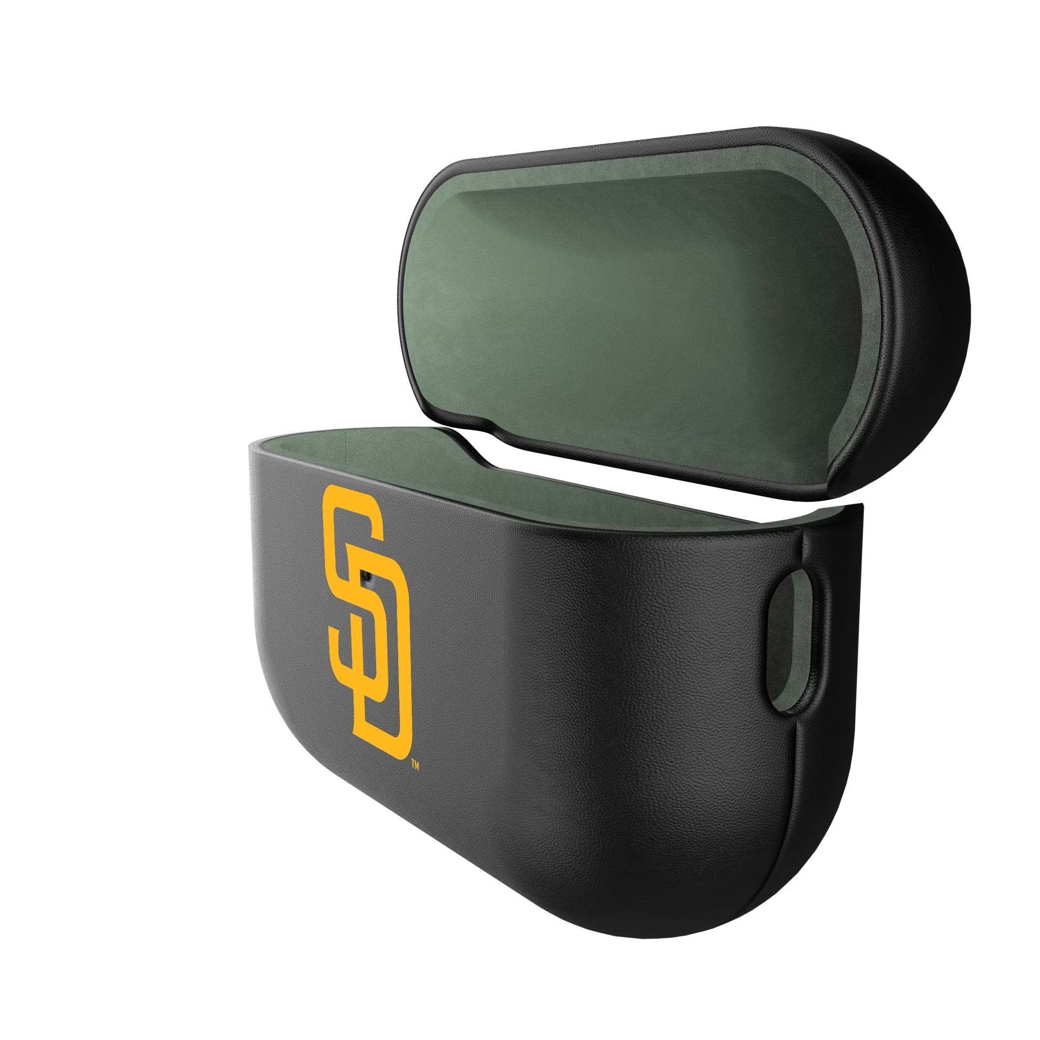San Diego Padres Personalized Insignia AirPods AirPod Case Cover - Isometric View#Device_AirPods Pro 2nd Gen