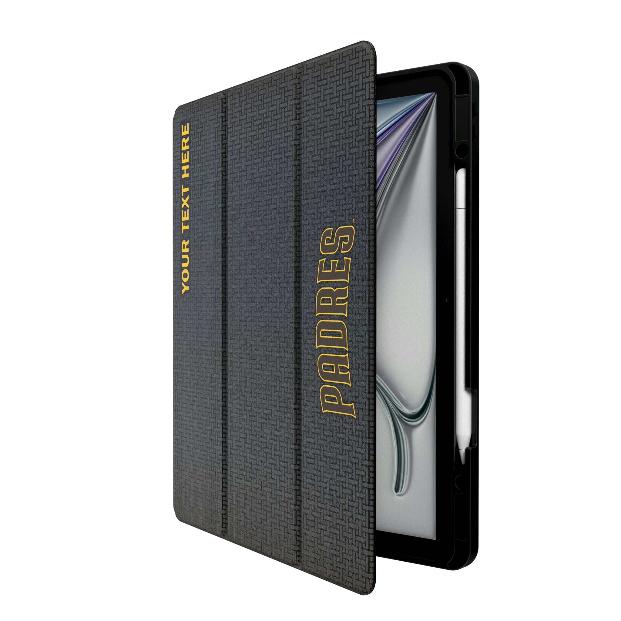 San Diego Padres Personalized Linen iPad Tablet Case for Apple iPad