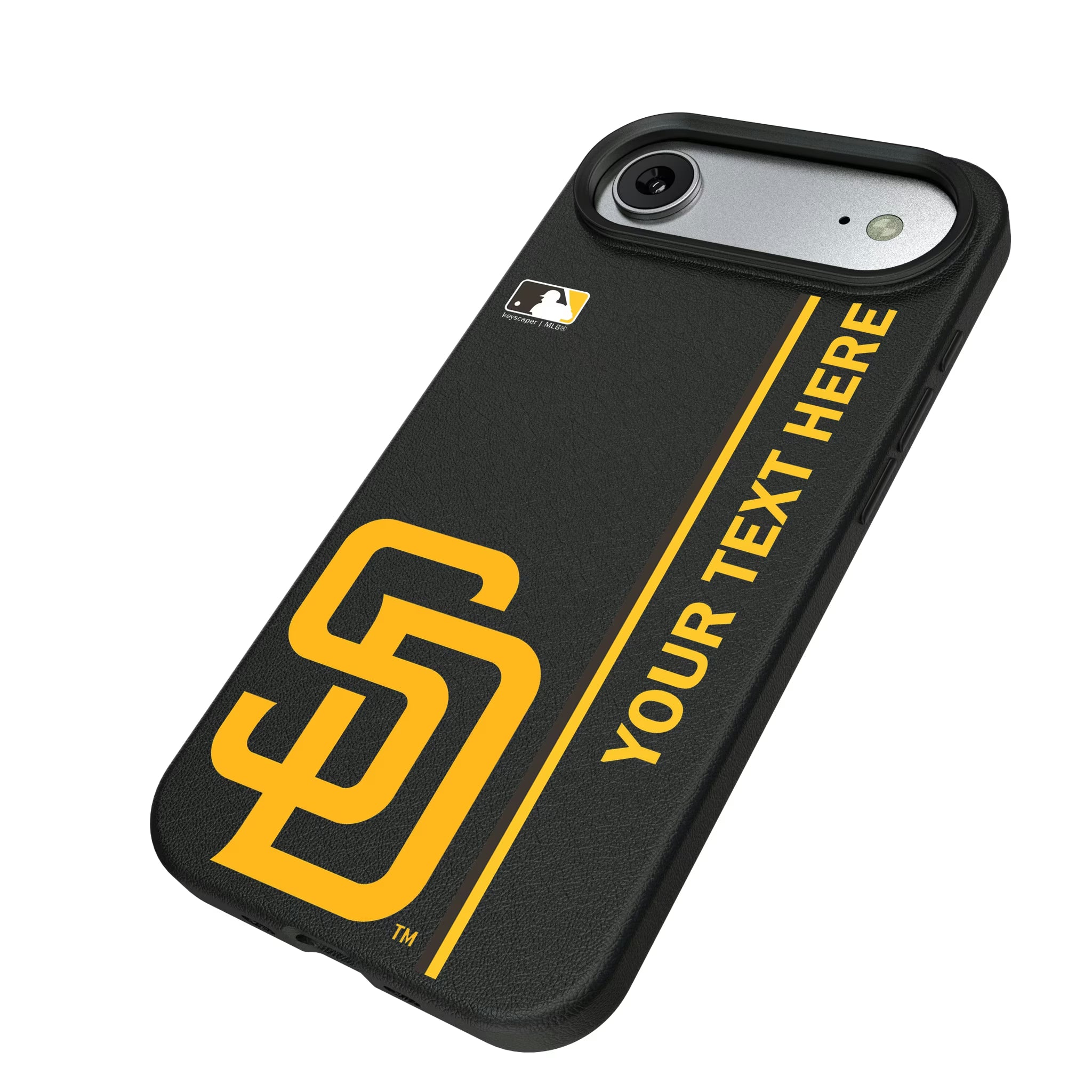 San Diego Padres Personalized Sidebard iPhone MagSafe Compatible Phone Case for Apple iPhone - Isometric View#Device_iPhone Air