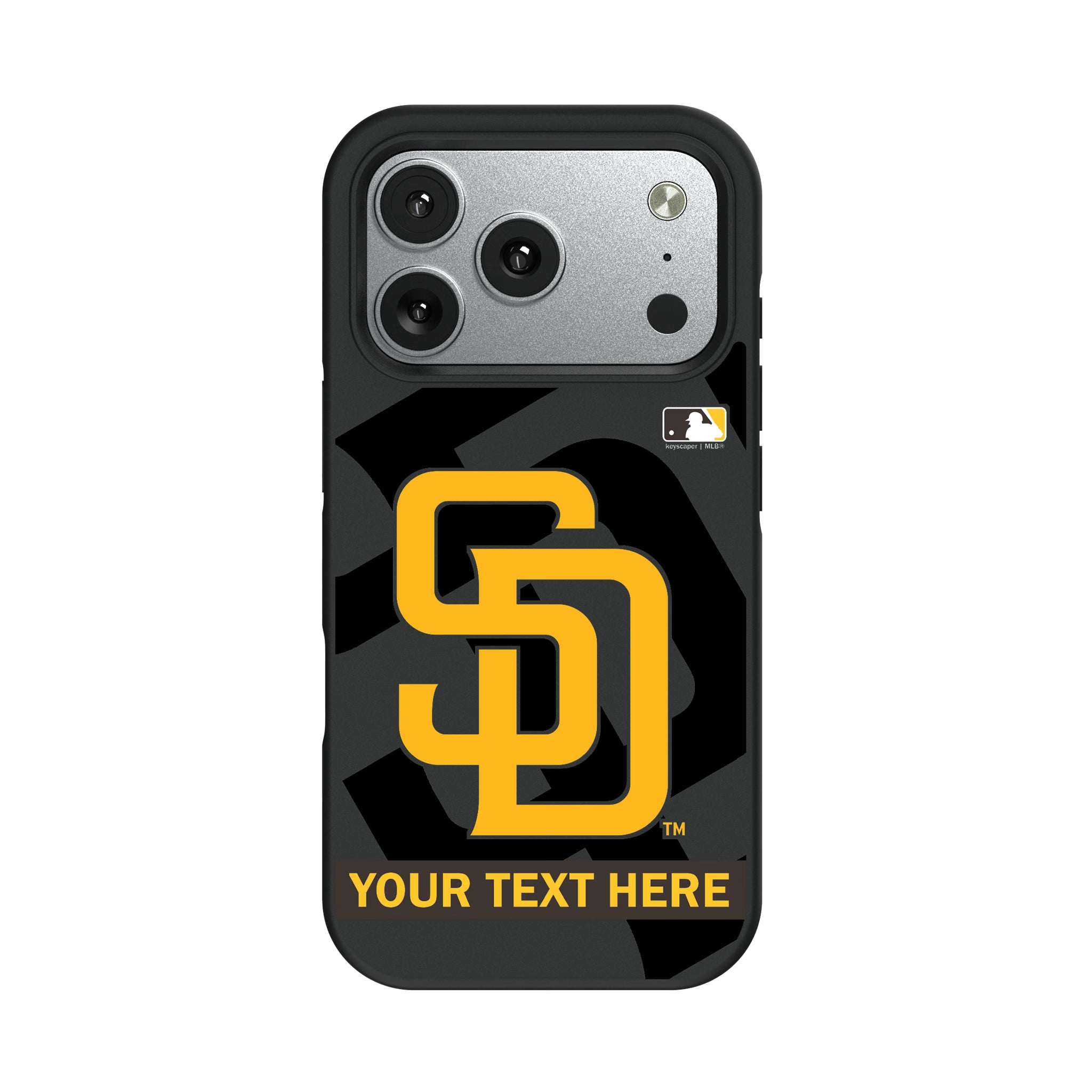 San Diego Padres Personalized Tilt iPhone Bump Phone Case for Apple iPhone#Device_iPhone 17 Pro