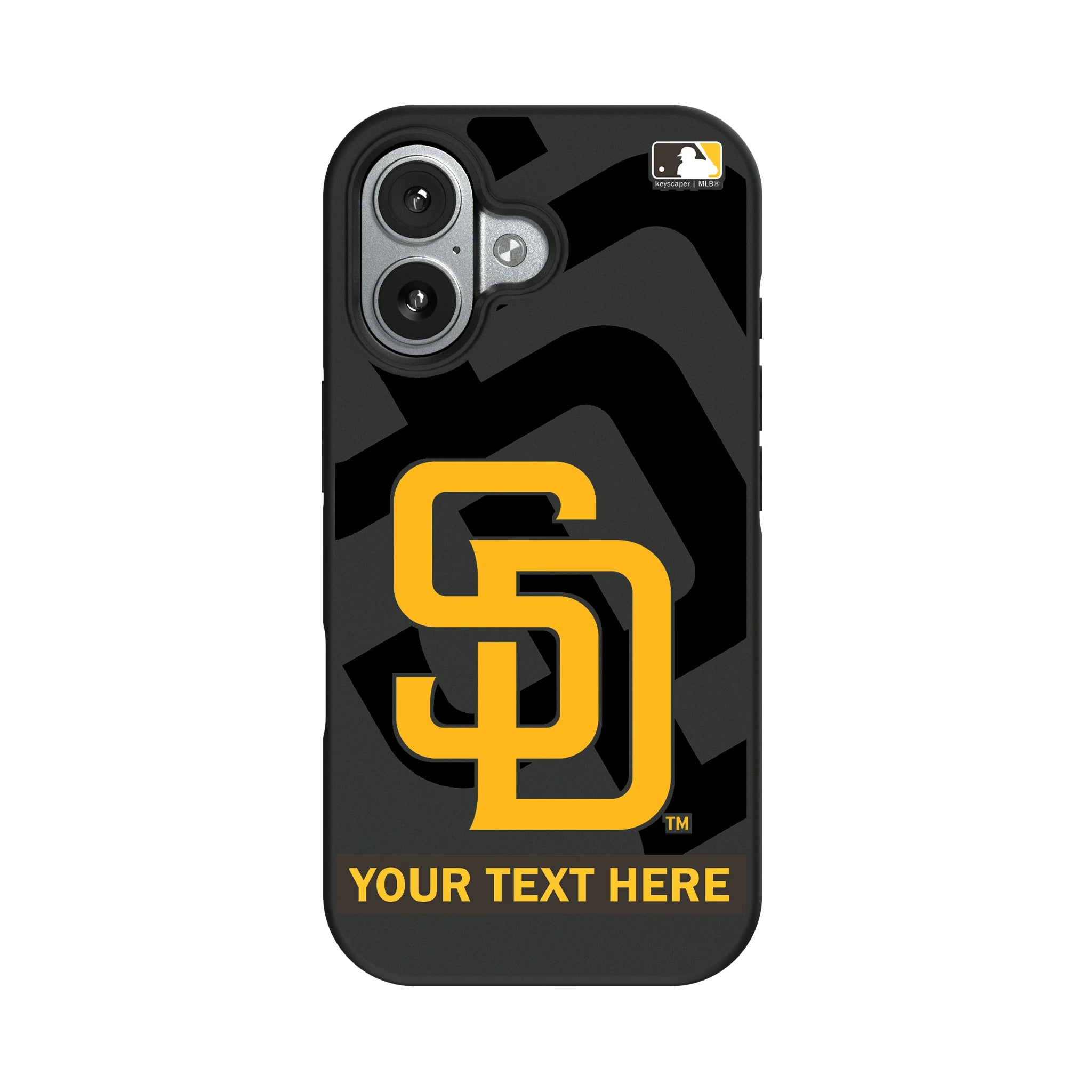 San Diego Padres Personalized Tilt iPhone Bump Phone Case for Apple iPhone#Device_iPhone 17