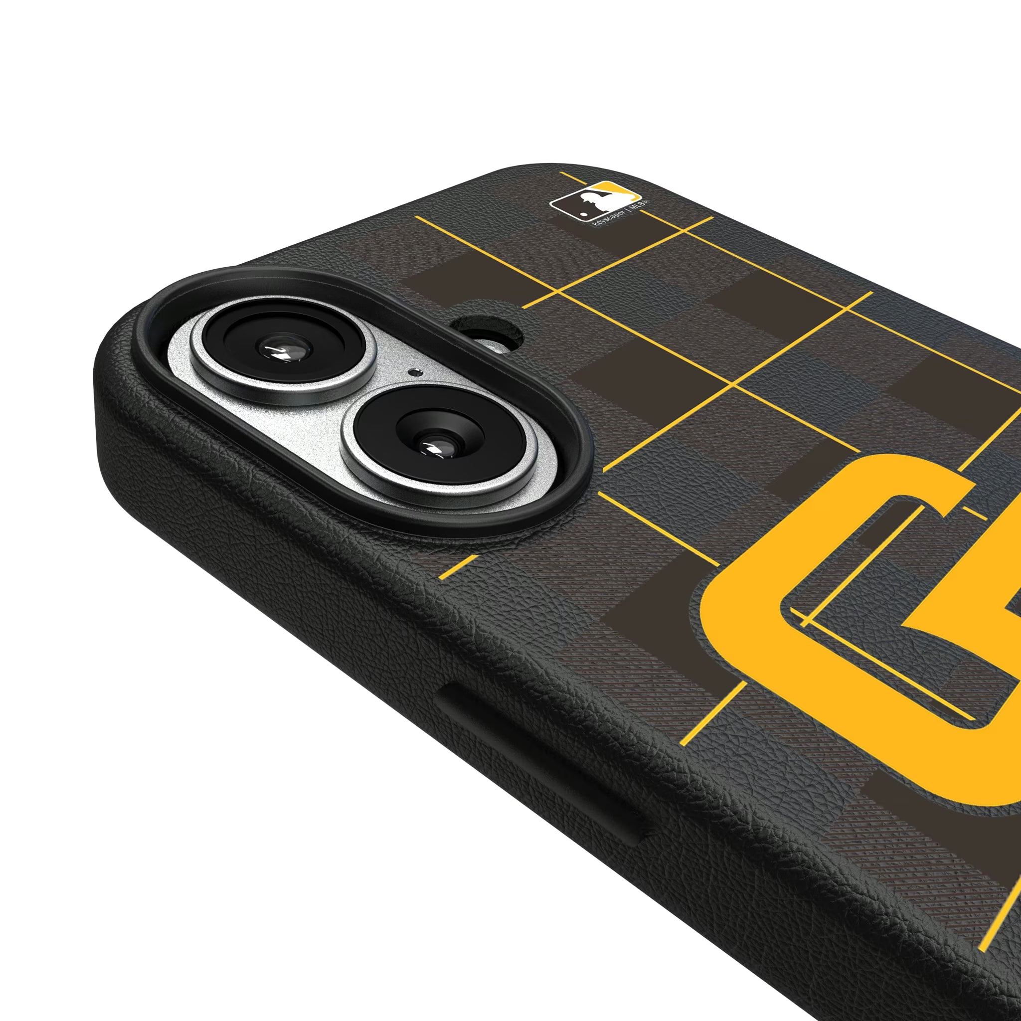 San Diego Padres Plaid iPhone MagSafe Compatible Phone Case for Apple iPhone - Detail#Device_iPhone 17