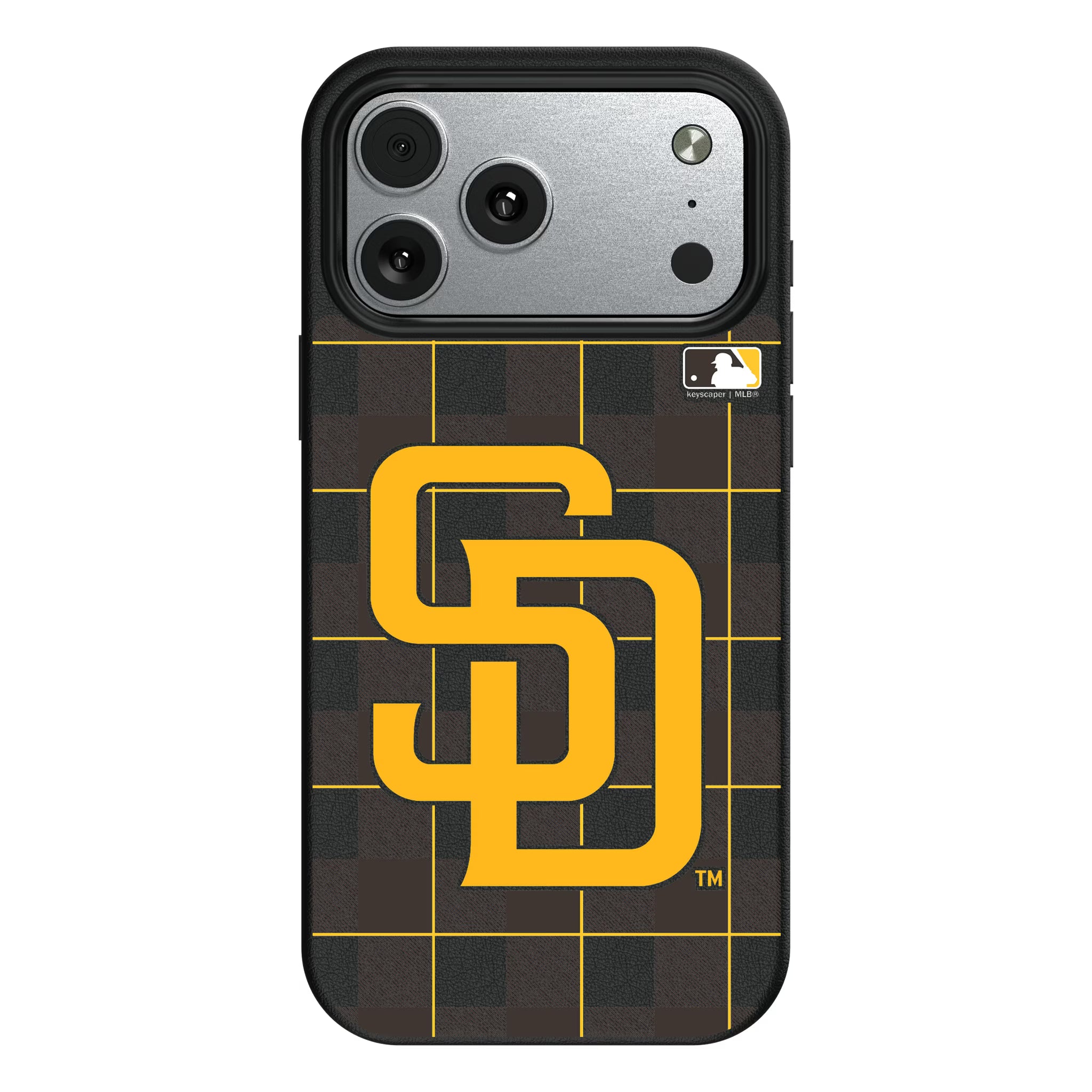 San Diego Padres Plaid iPhone MagSafe Compatible Phone Case for Apple iPhone#Device_iPhone 17 Pro Max