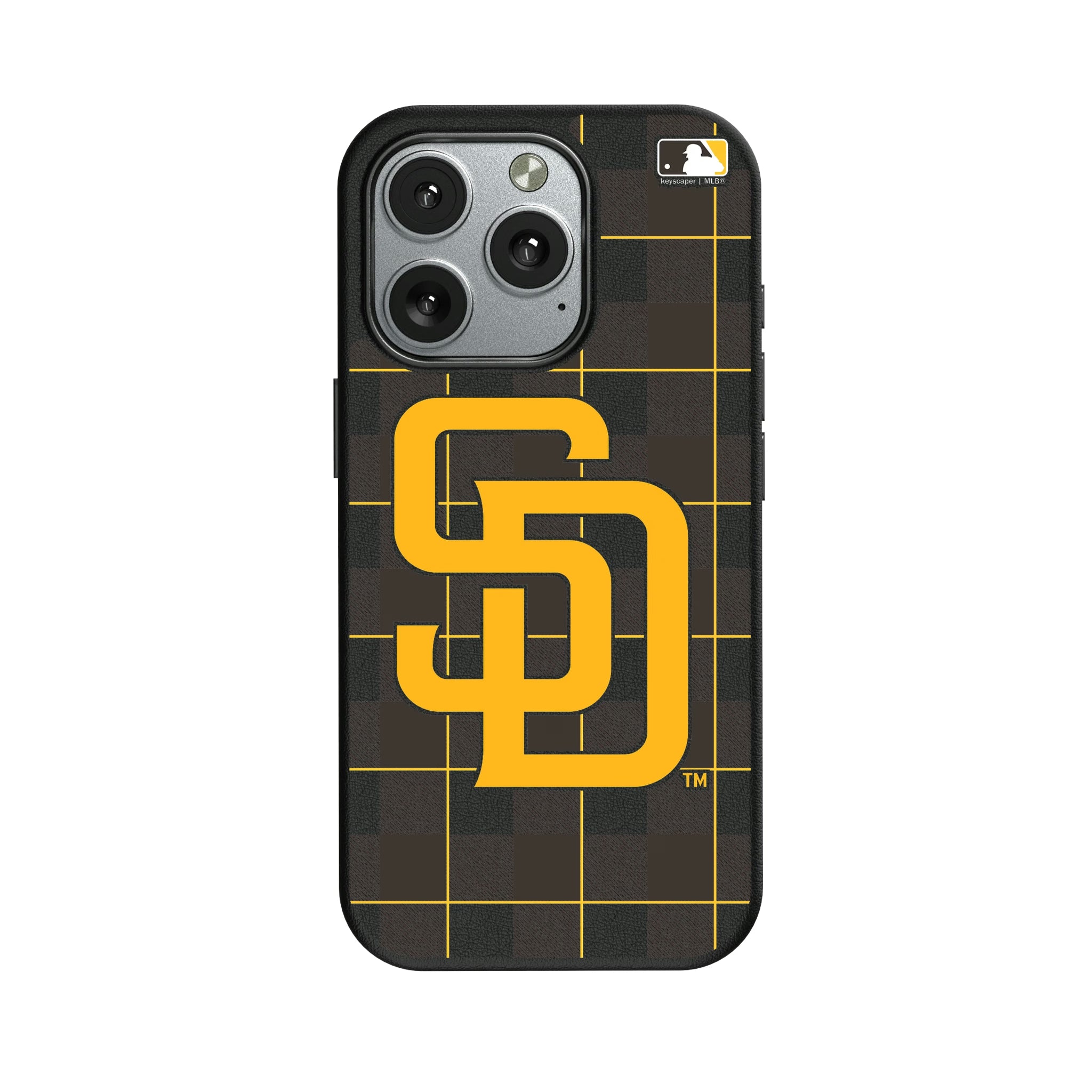 San Diego Padres Plaid iPhone MagSafe Compatible Phone Case for Apple iPhone