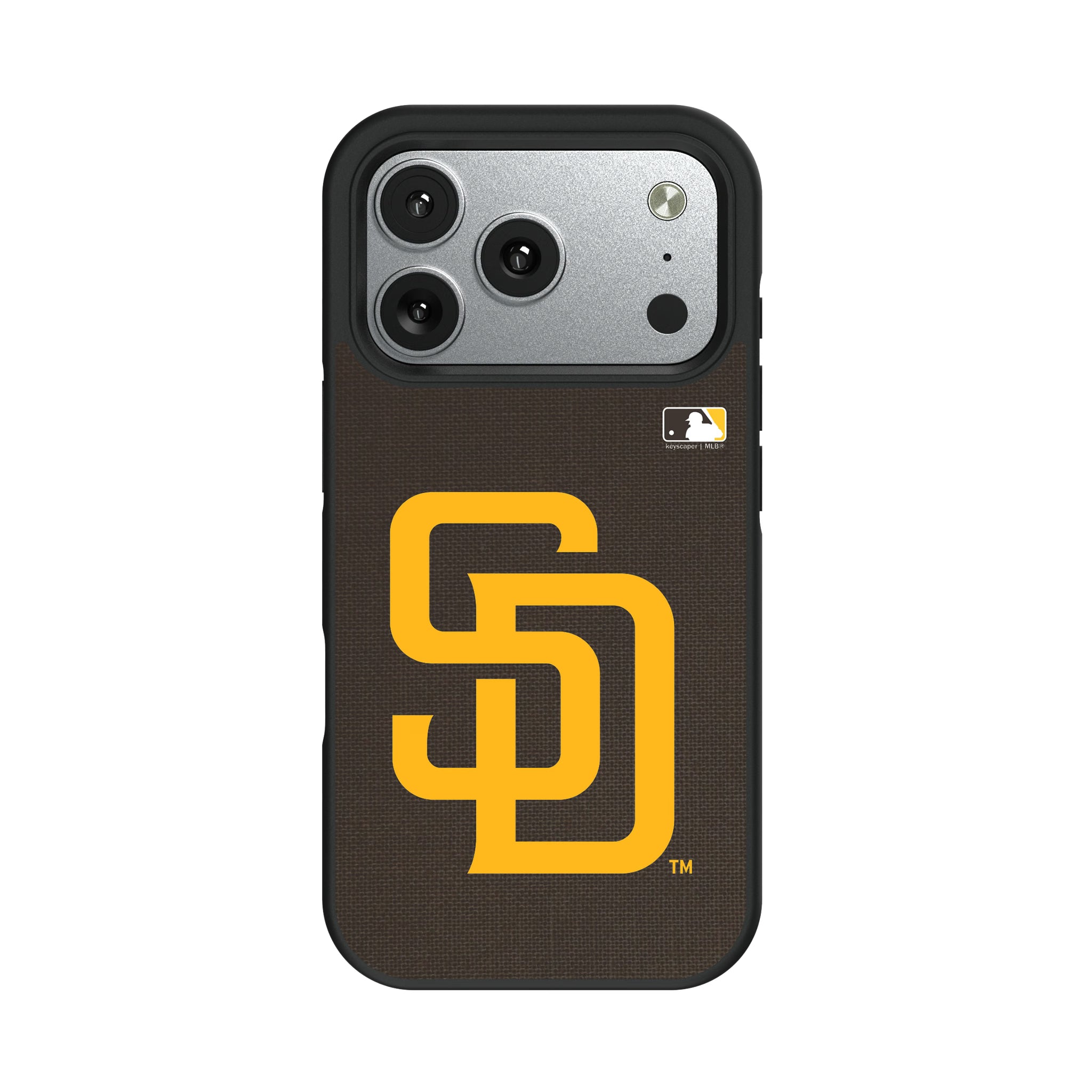 San Diego Padres Solid iPhone Bump Phone Case for Apple iPhone#Device_iPhone 17 Pro