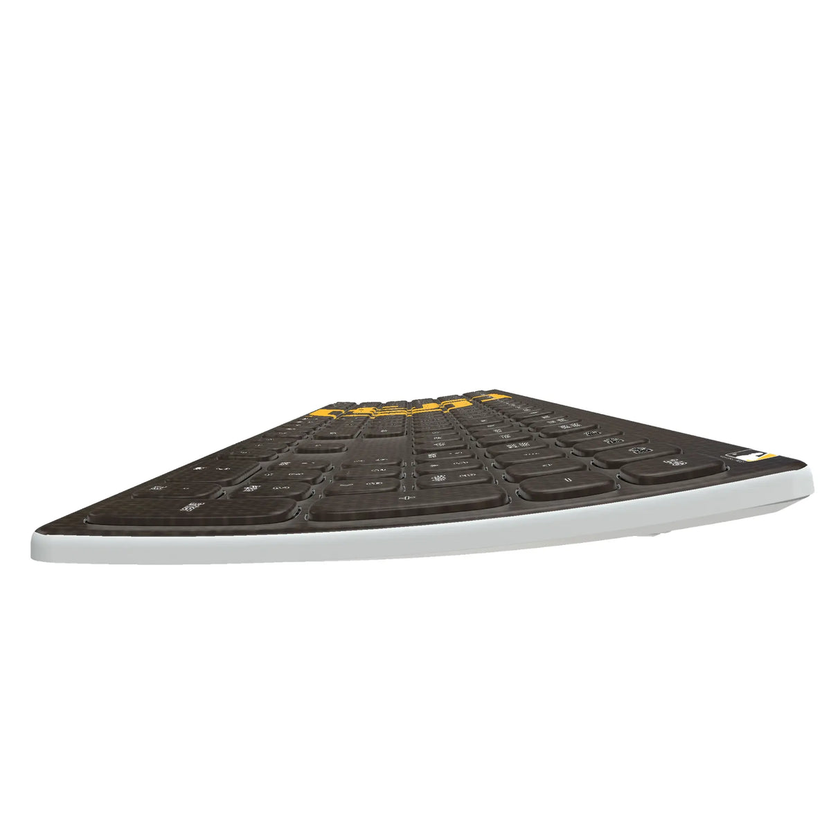 San Diego Padres Solid KKB605 Curved Wireless Keyboard