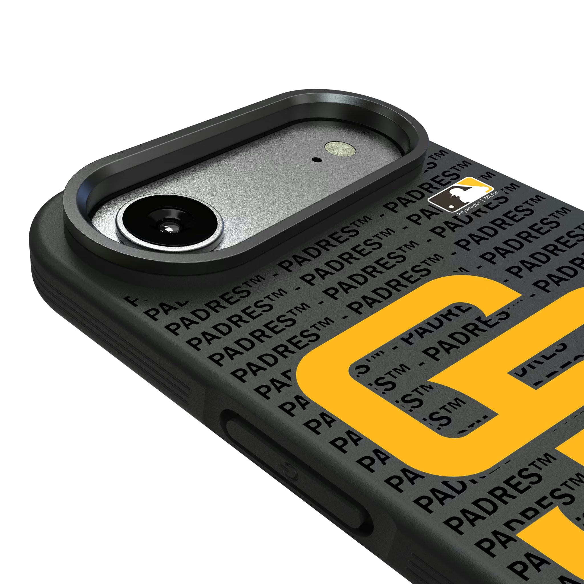 San Diego Padres Text Backdrop iPhone Bump Phone Case for Apple iPhone - Detail#Device_iPhone Air