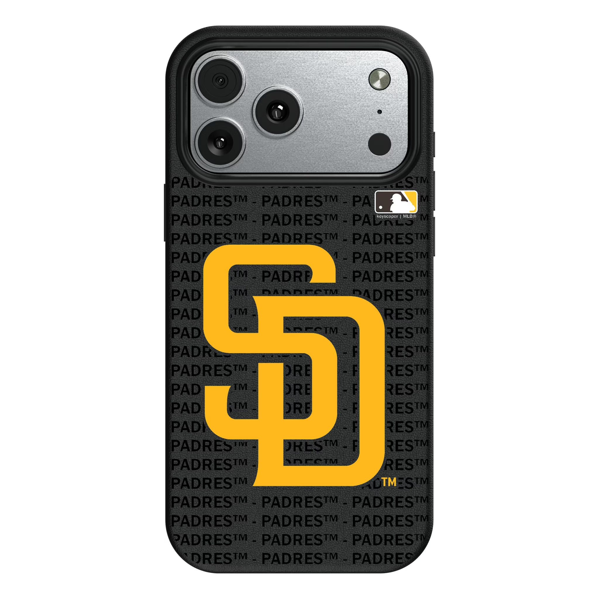 San Diego Padres Text Backdrop iPhone MagSafe Compatible Phone Case for Apple iPhone#Device_iPhone 17 Pro Max