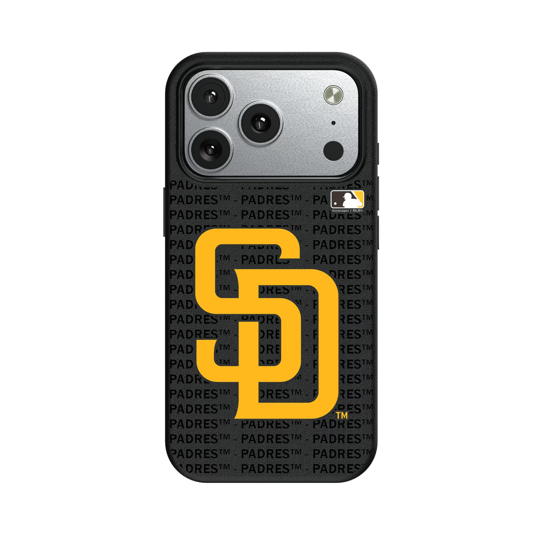 San Diego Padres Text Backdrop iPhone MagSafe Compatible Phone Case for Apple iPhone#Device_iPhone 17 Pro