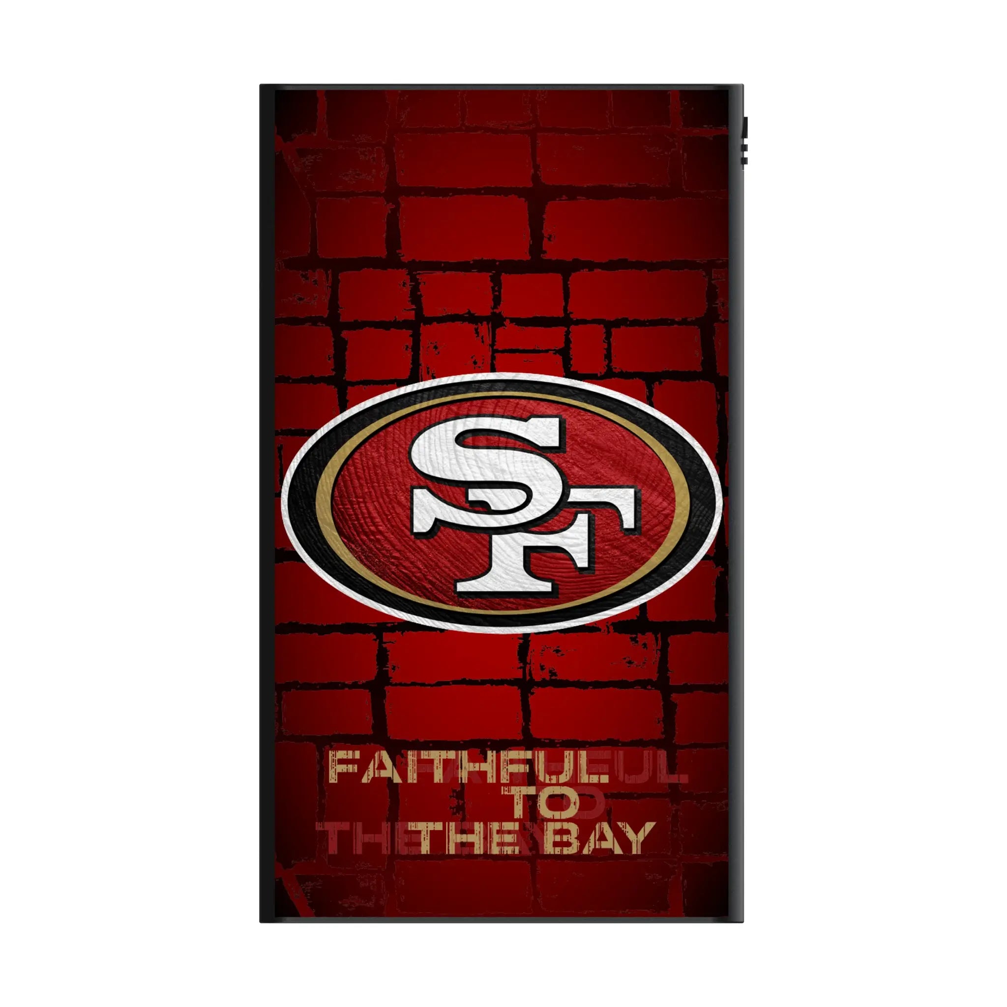 San Francisco 49ers Brick 5000mAh Flat Power Bank