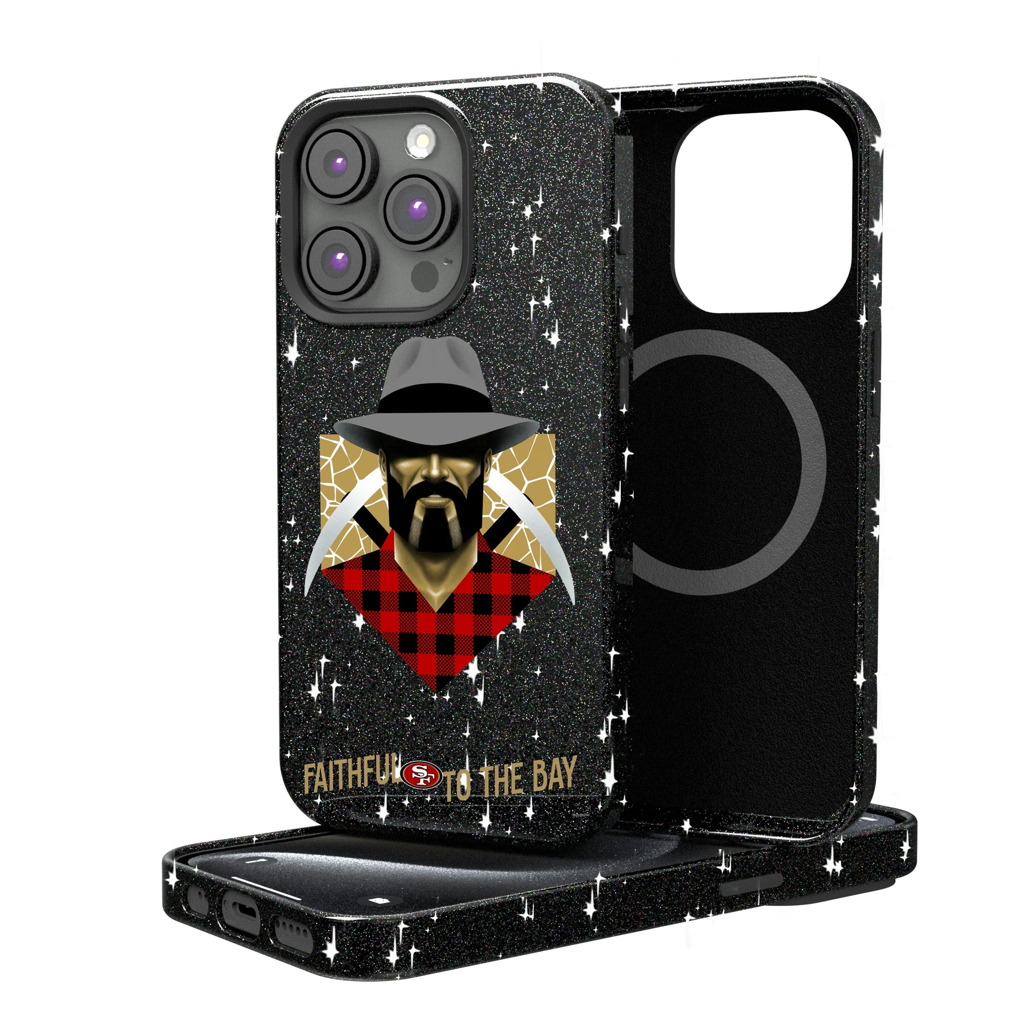 San Francisco 49ers Deco iPhone Bling Phone Case for Apple iPhone