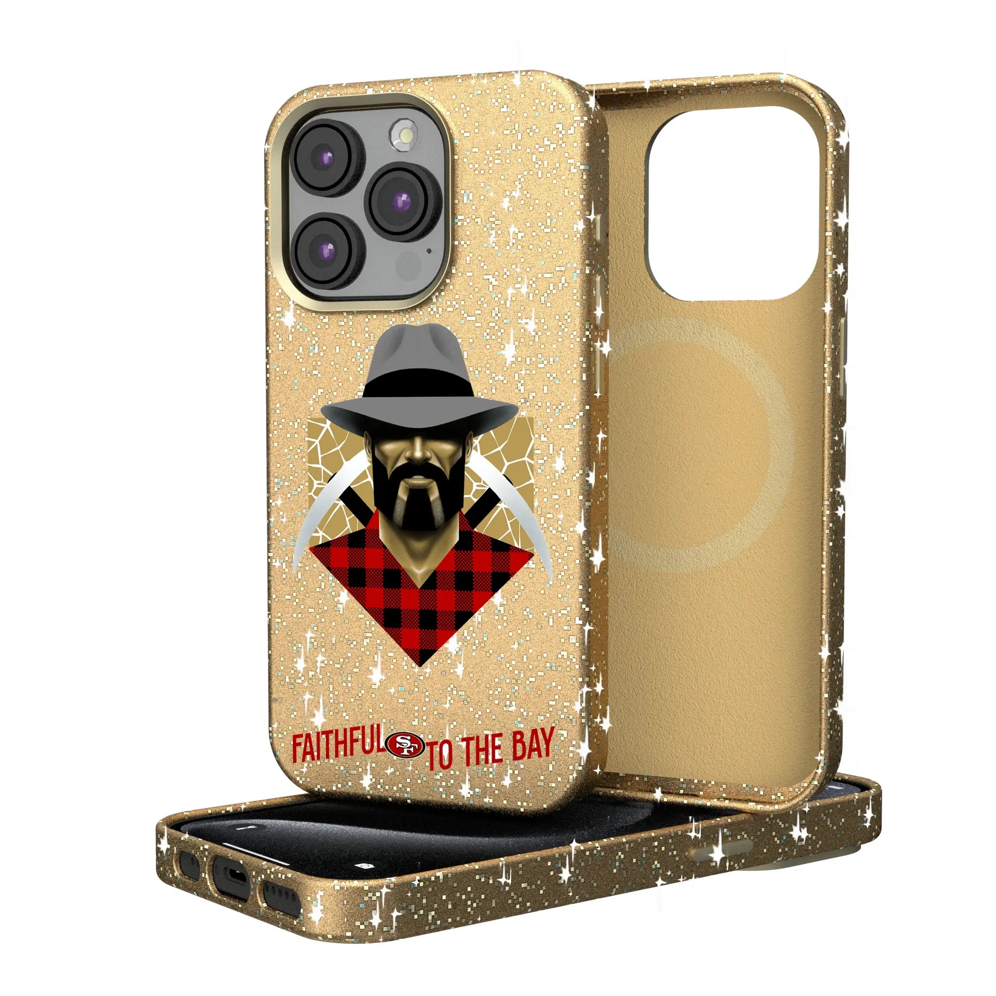 San Francisco 49ers Deco iPhone Bling Phone Case for Apple iPhone