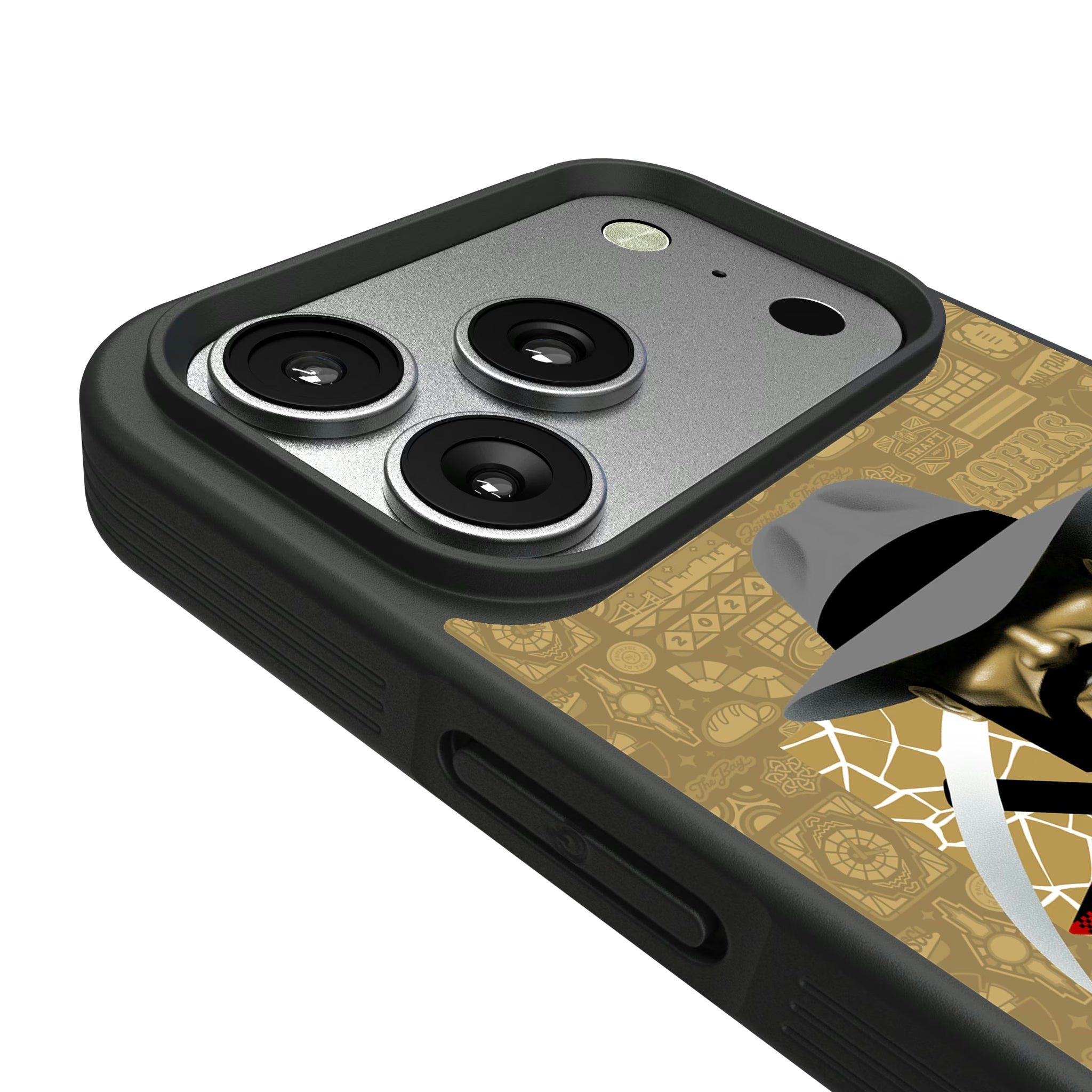 San Francisco 49ers Deco iPhone Bump Phone Case for Apple iPhone - Detail#Device_iPhone 17 Pro