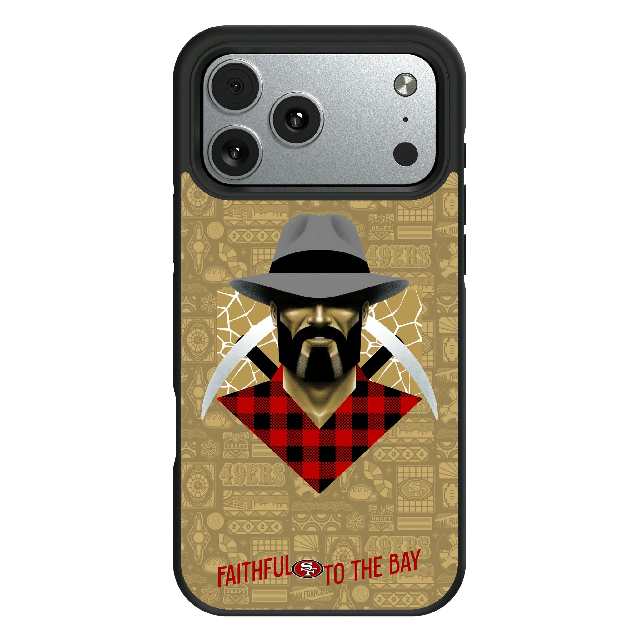 San Francisco 49ers Deco iPhone Bump Phone Case for Apple iPhone#Device_iPhone 17 Pro Max